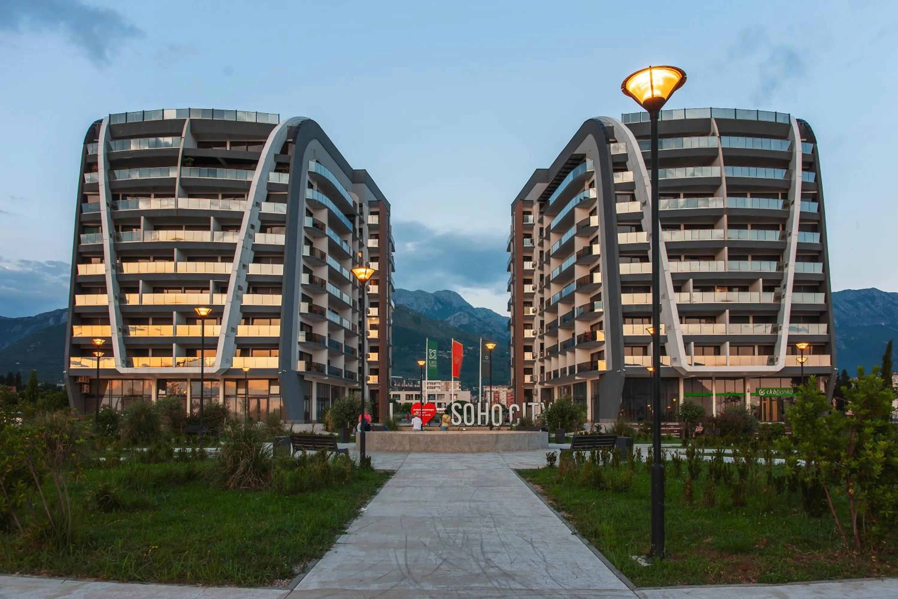 Property building in Soho Suites