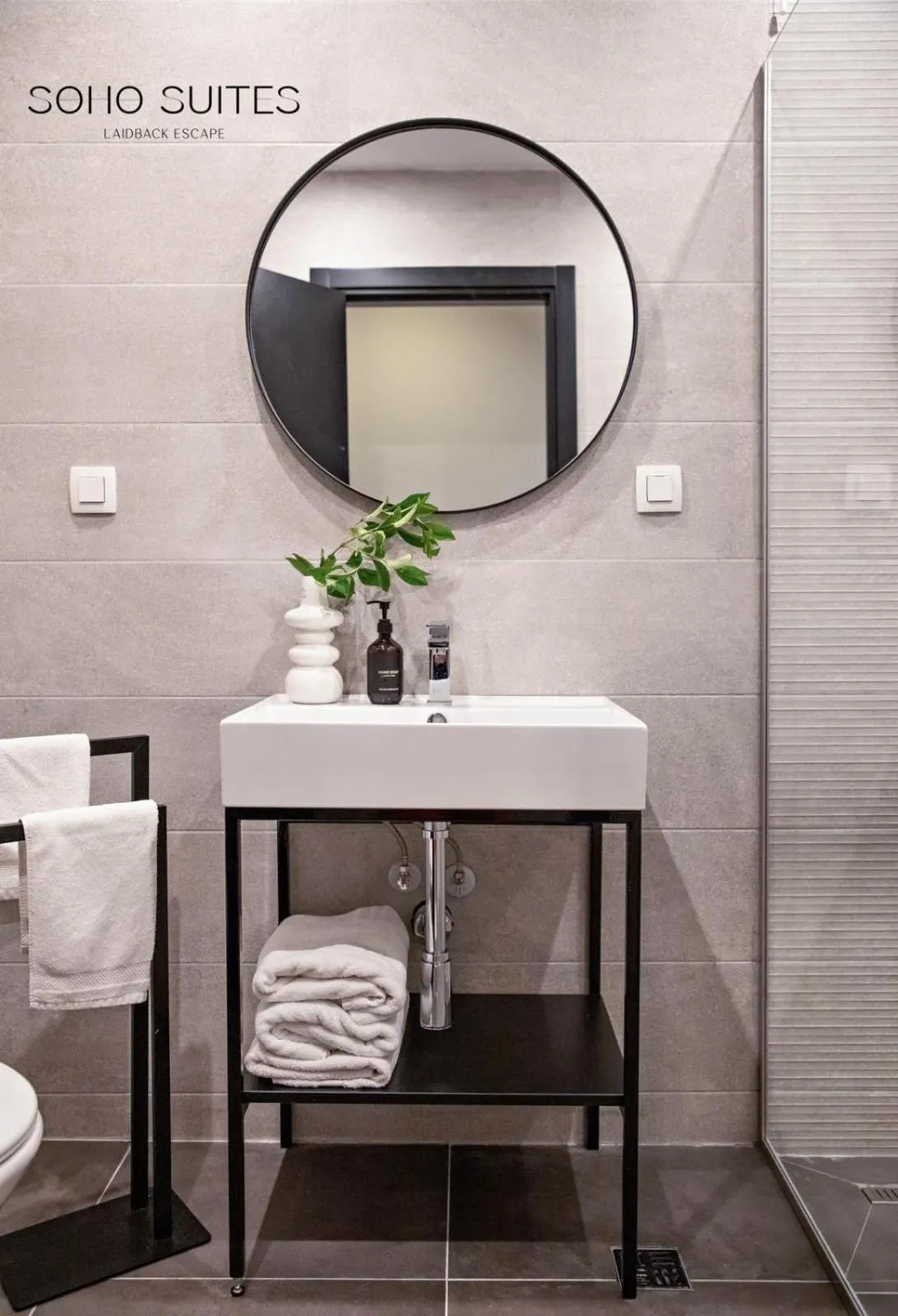 Bathroom in Soho Suites