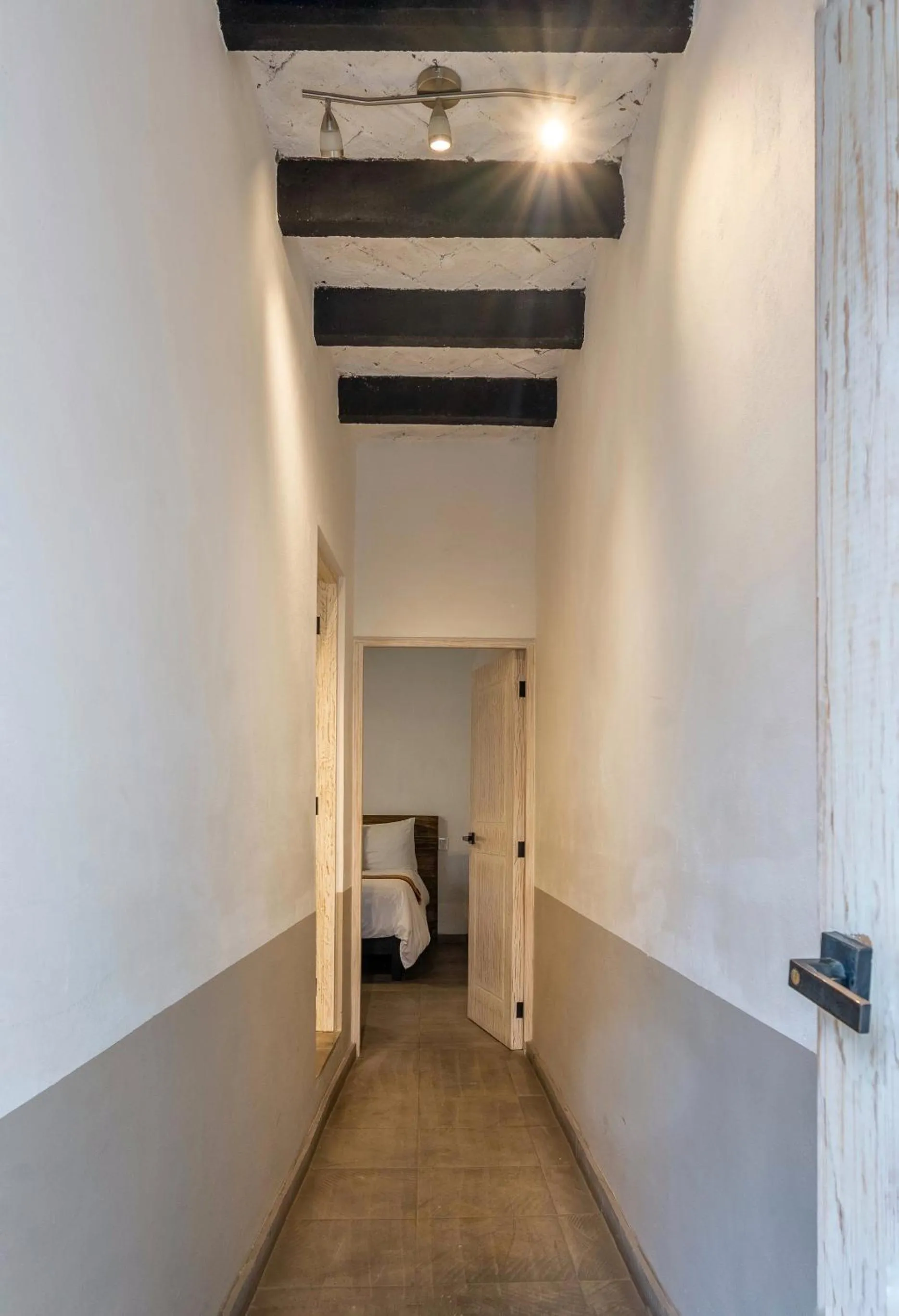 Bed in Casa Yuca Hotel Boutique