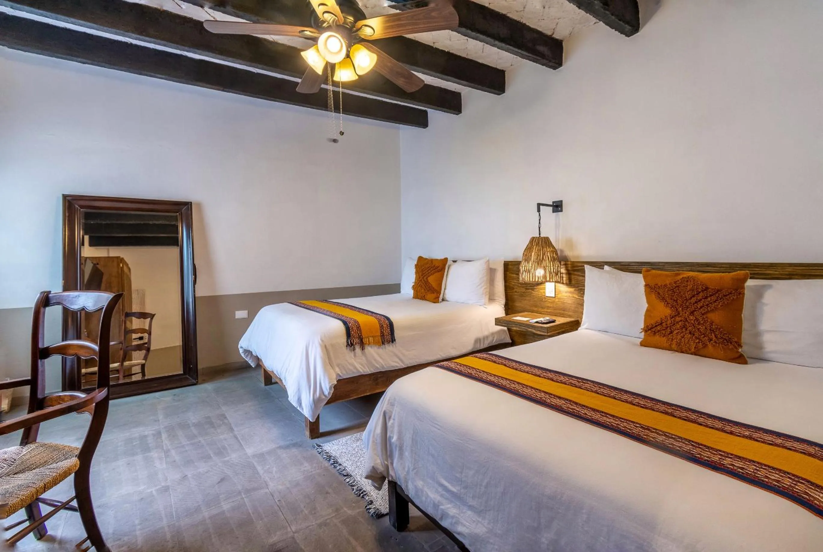 Bed in Casa Yuca Hotel Boutique