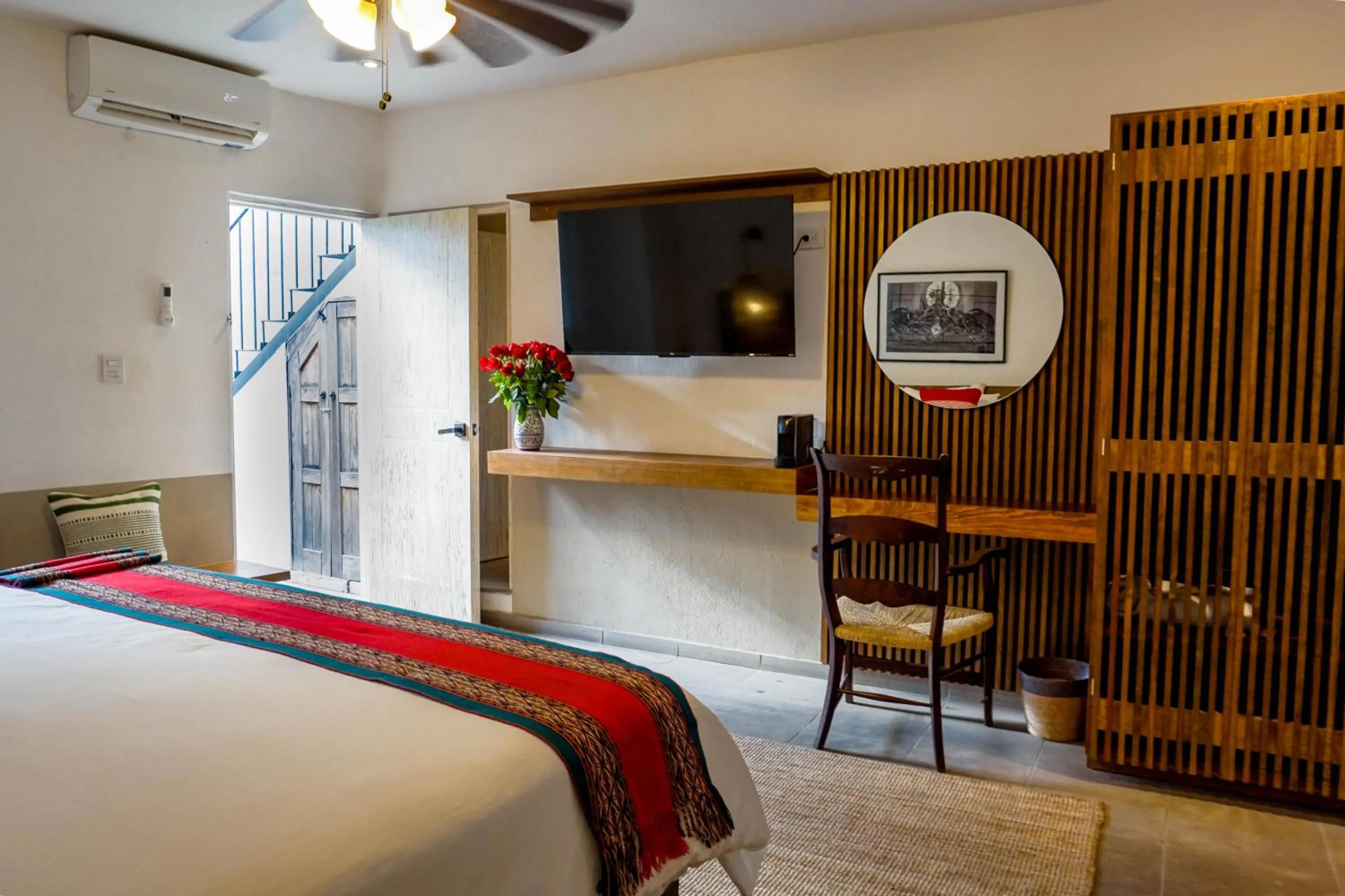 Bed in Casa Yuca Hotel Boutique