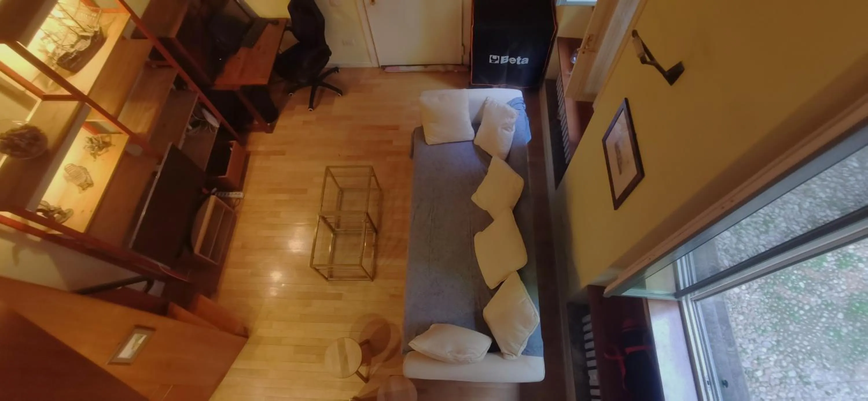 Seating area in Cenacolo Apartment