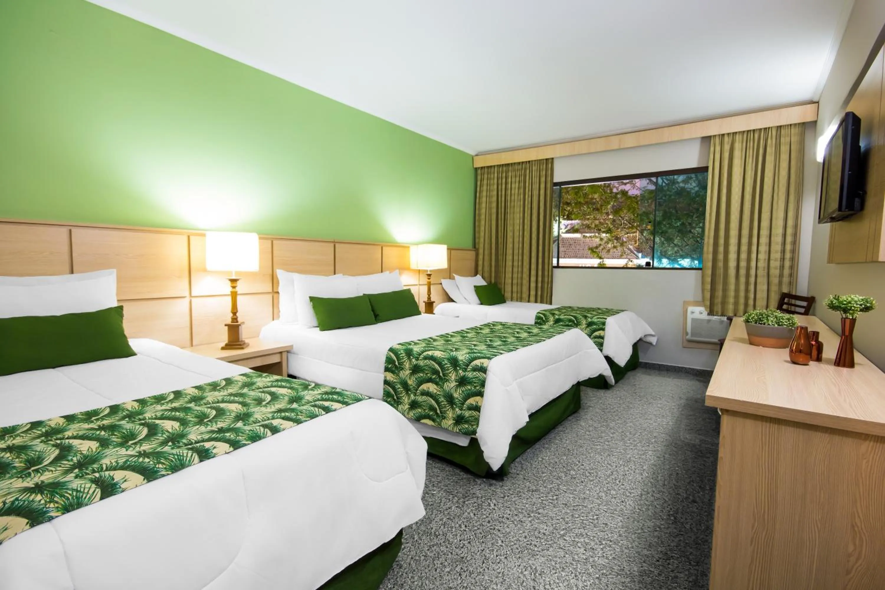 Bed in Thermas All Inclusive Resort Poços de Caldas By Nacional Inn