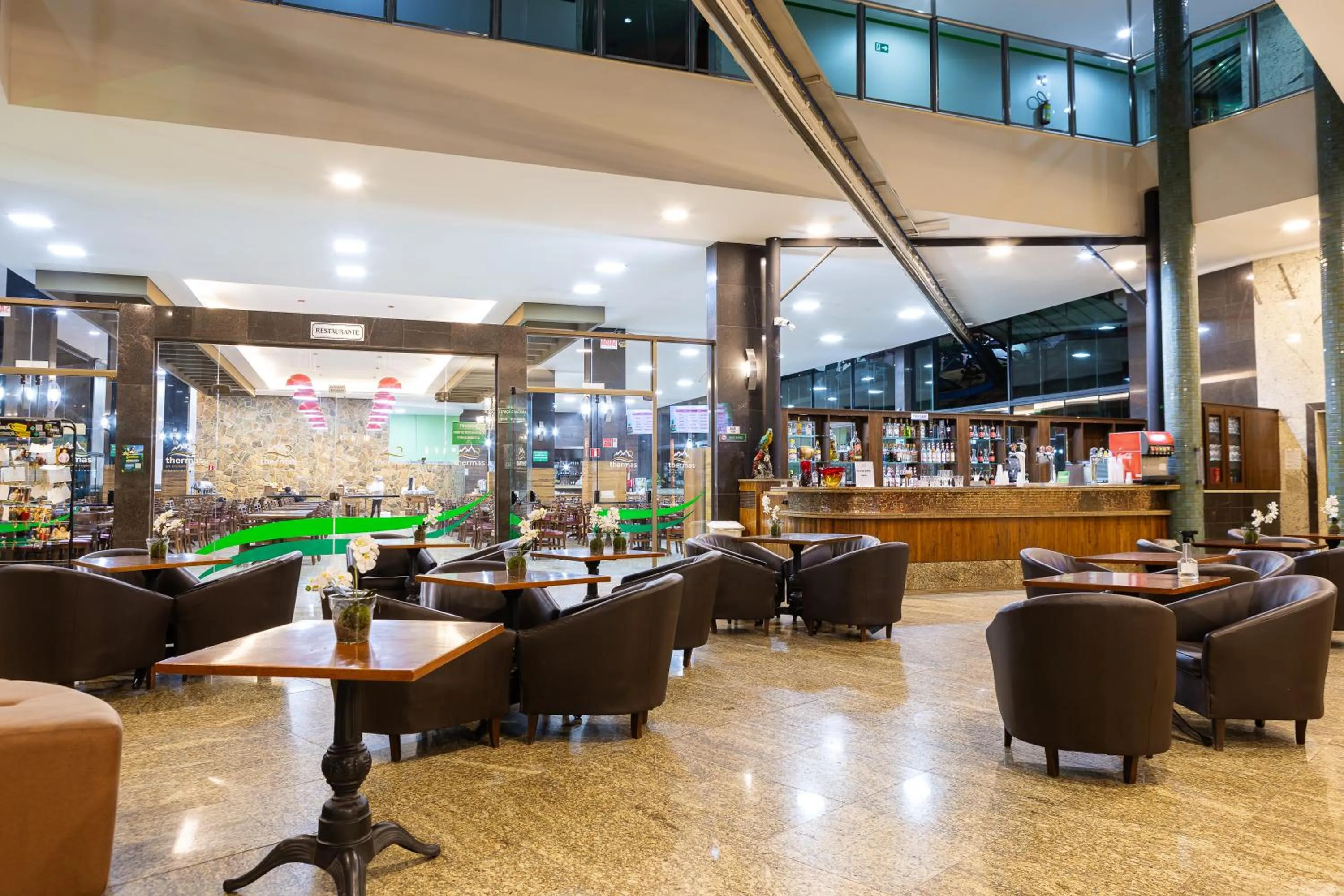 Restaurant/places to eat in Thermas All Inclusive Resort Poços de Caldas By Nacional Inn