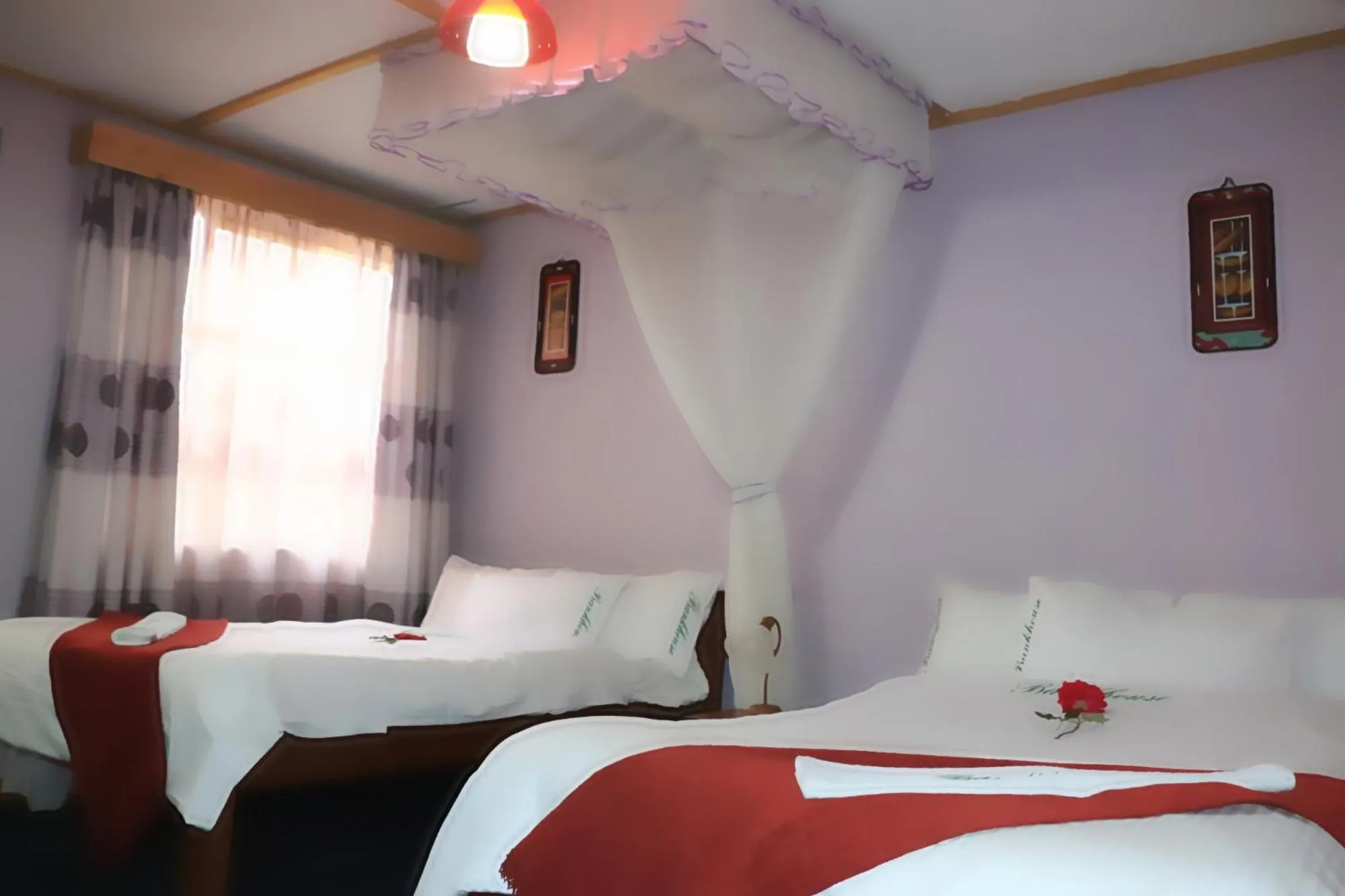 Bed in Bankhouse Retreat Karen