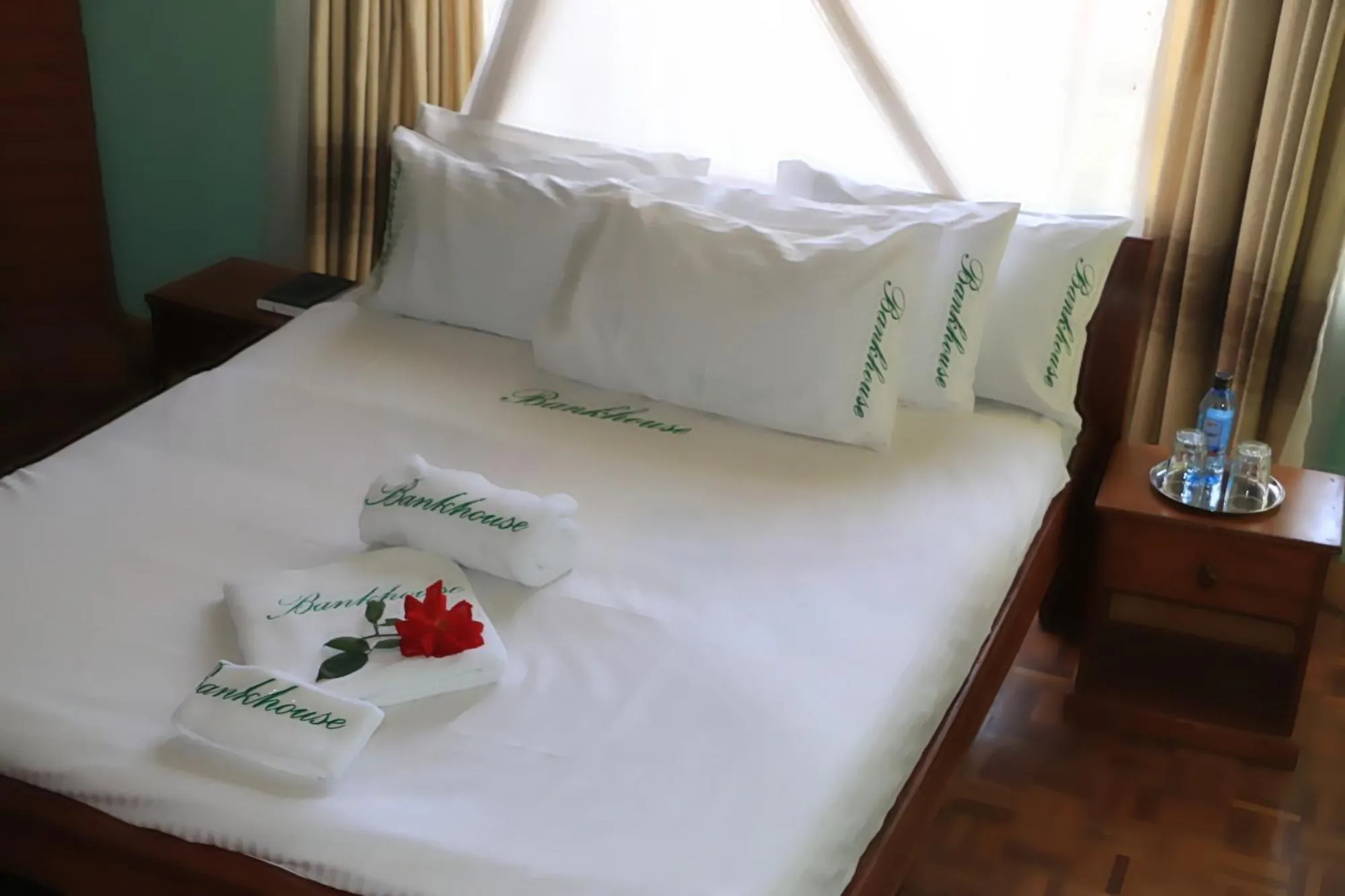 Bed in Bankhouse Retreat Karen