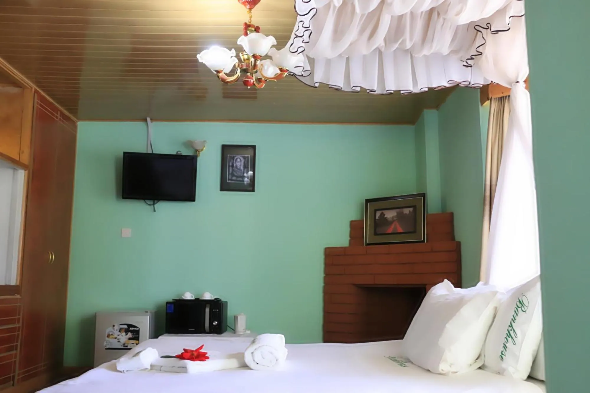 Bed in Bankhouse Retreat Karen