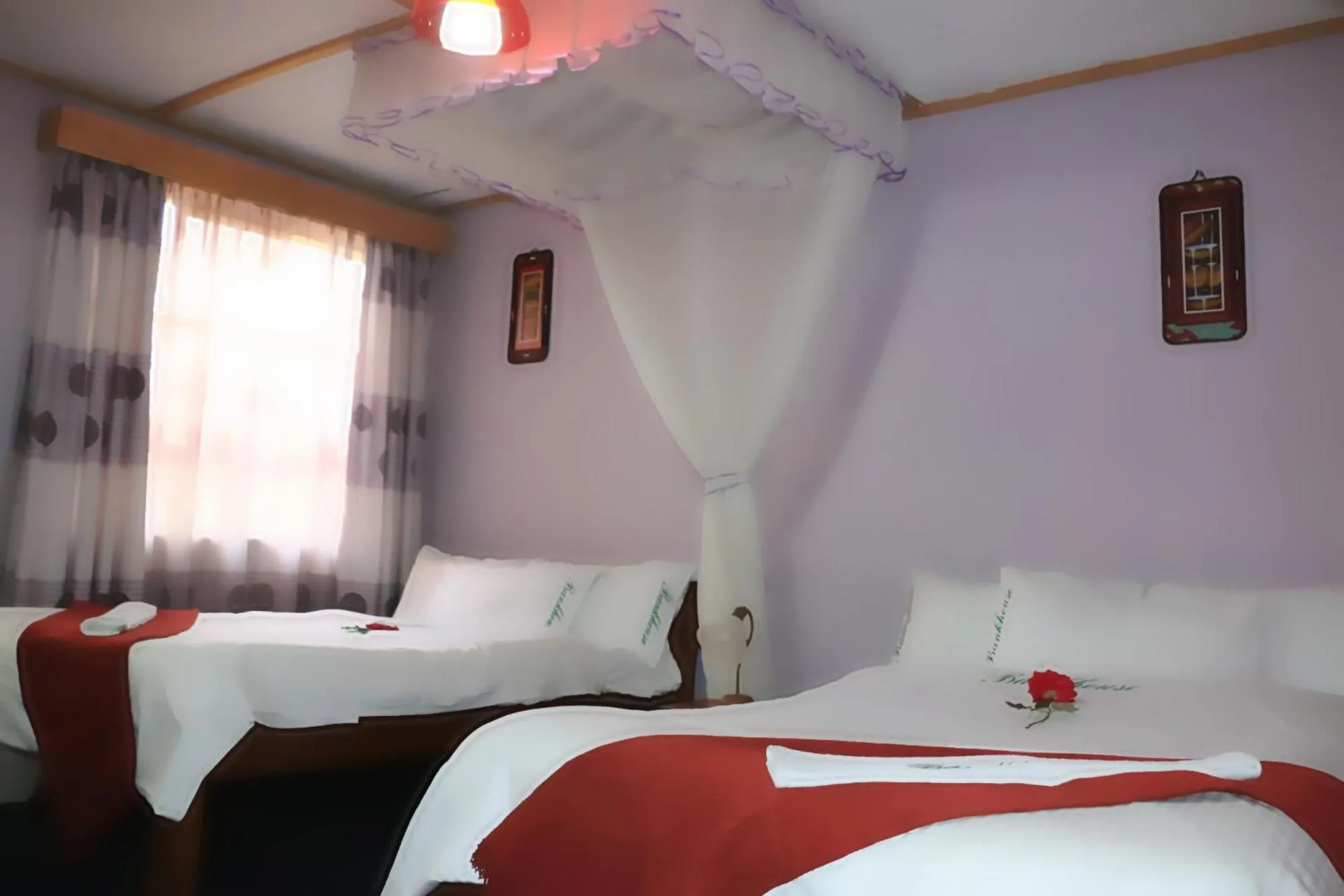 Bed in Bankhouse Retreat Karen