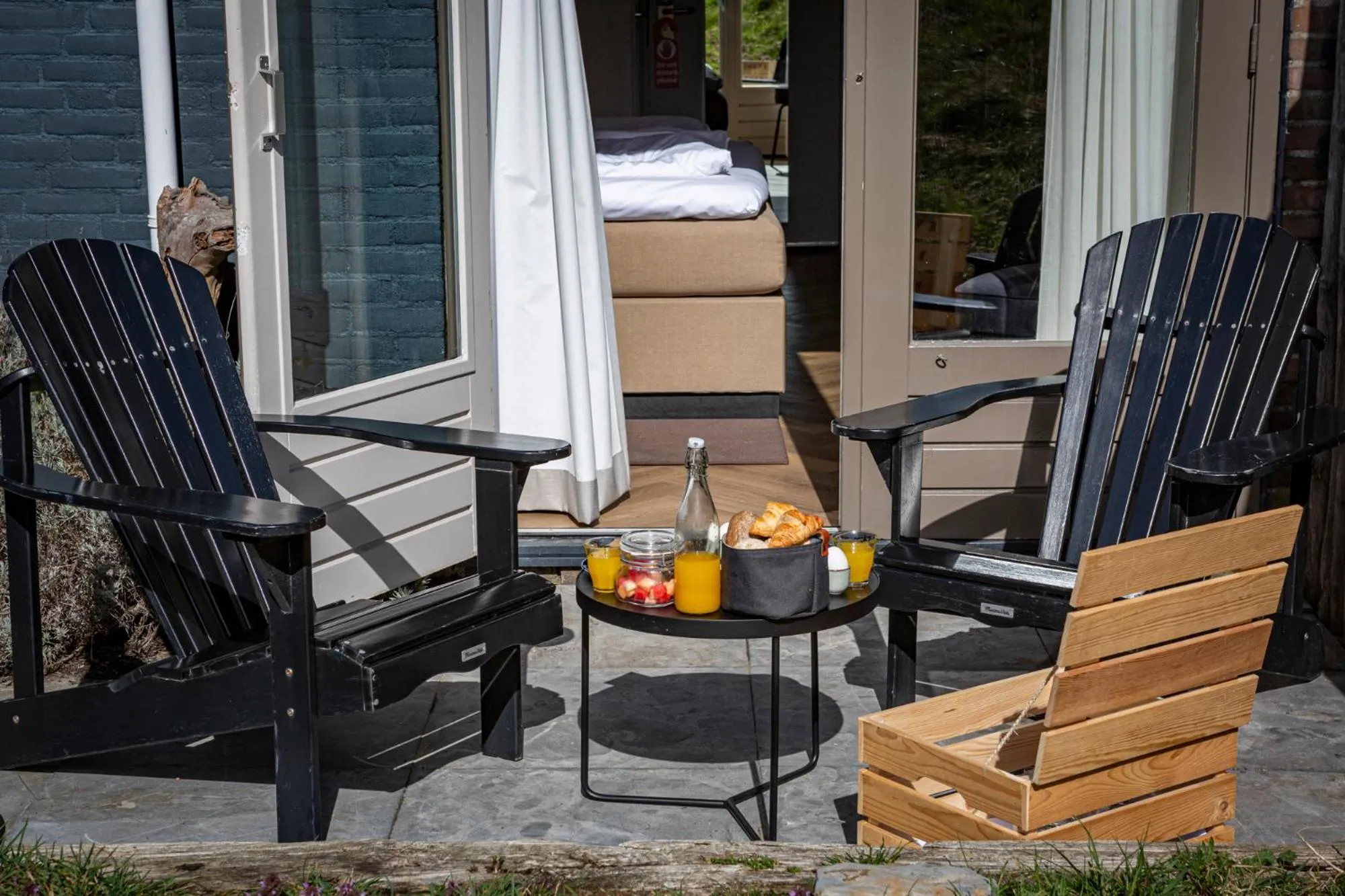 Patio in Strandhotel Camperduin