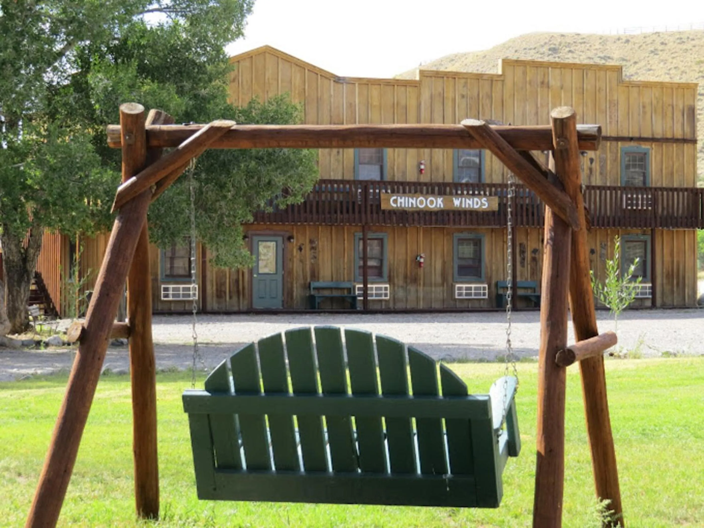 Property building in Chinook Winds Lodge