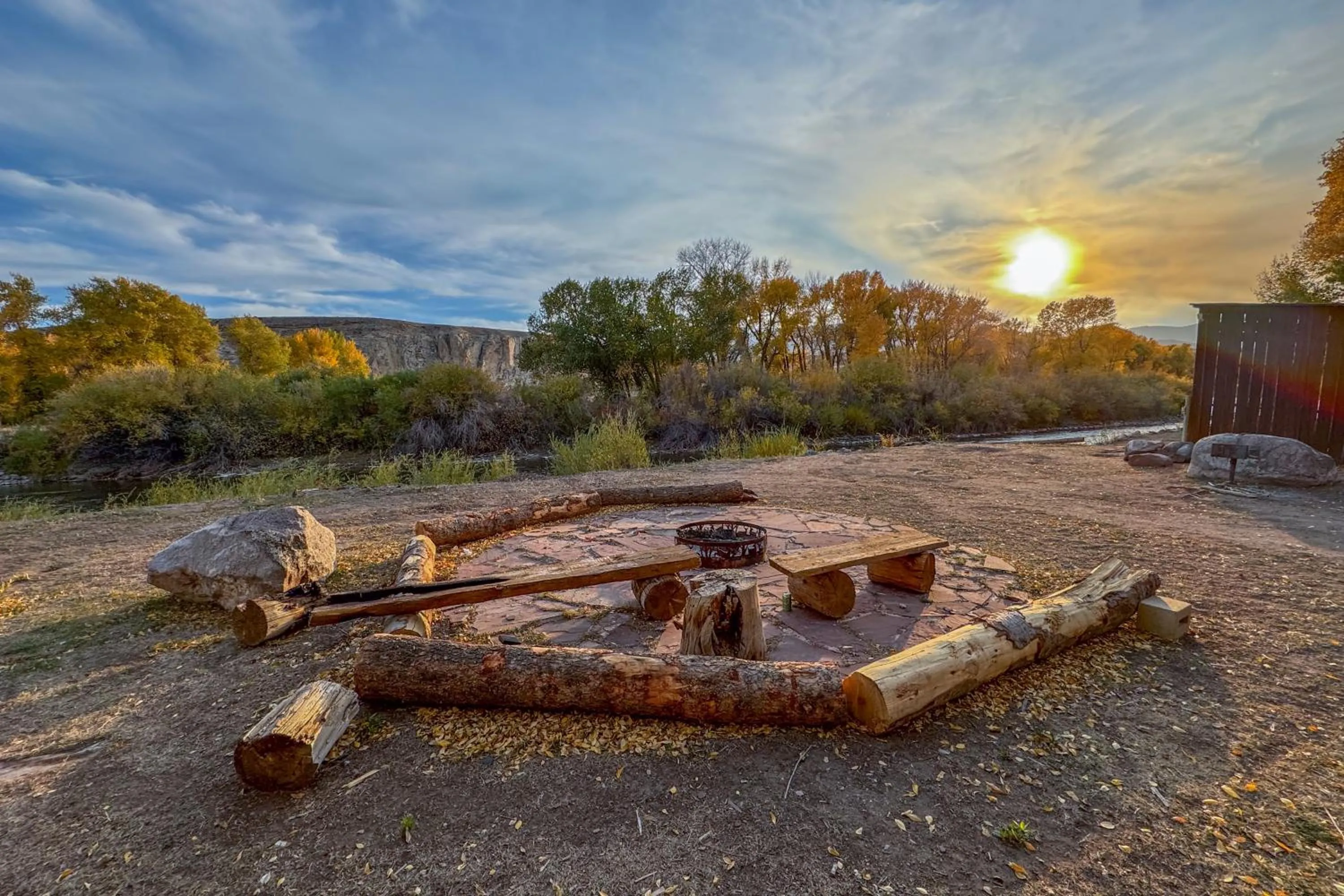 Natural landscape in Chinook Winds Lodge