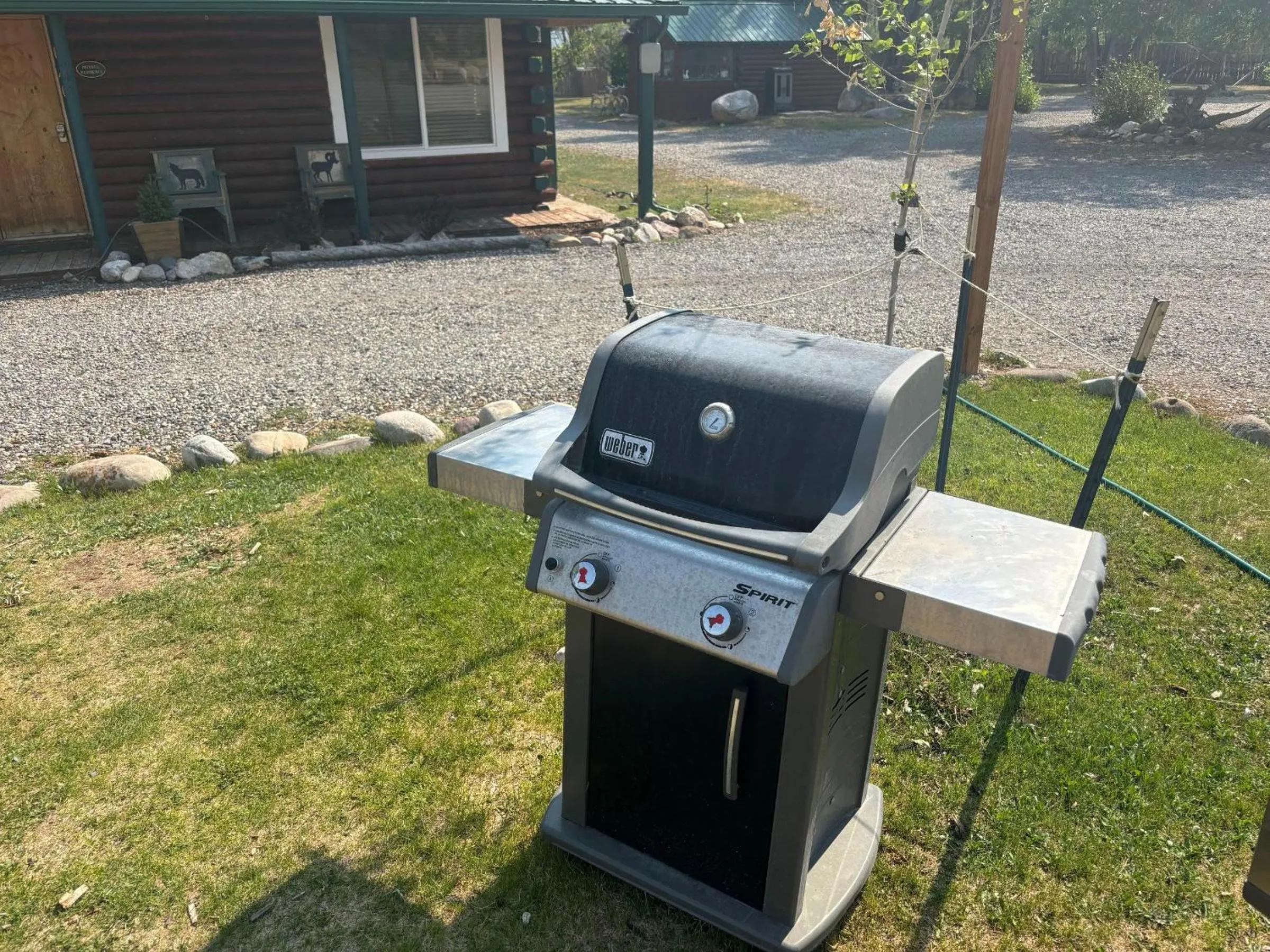 BBQ facilities in Chinook Winds Lodge