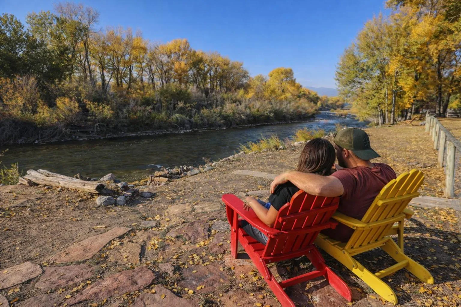 Guests in Chinook Winds Lodge