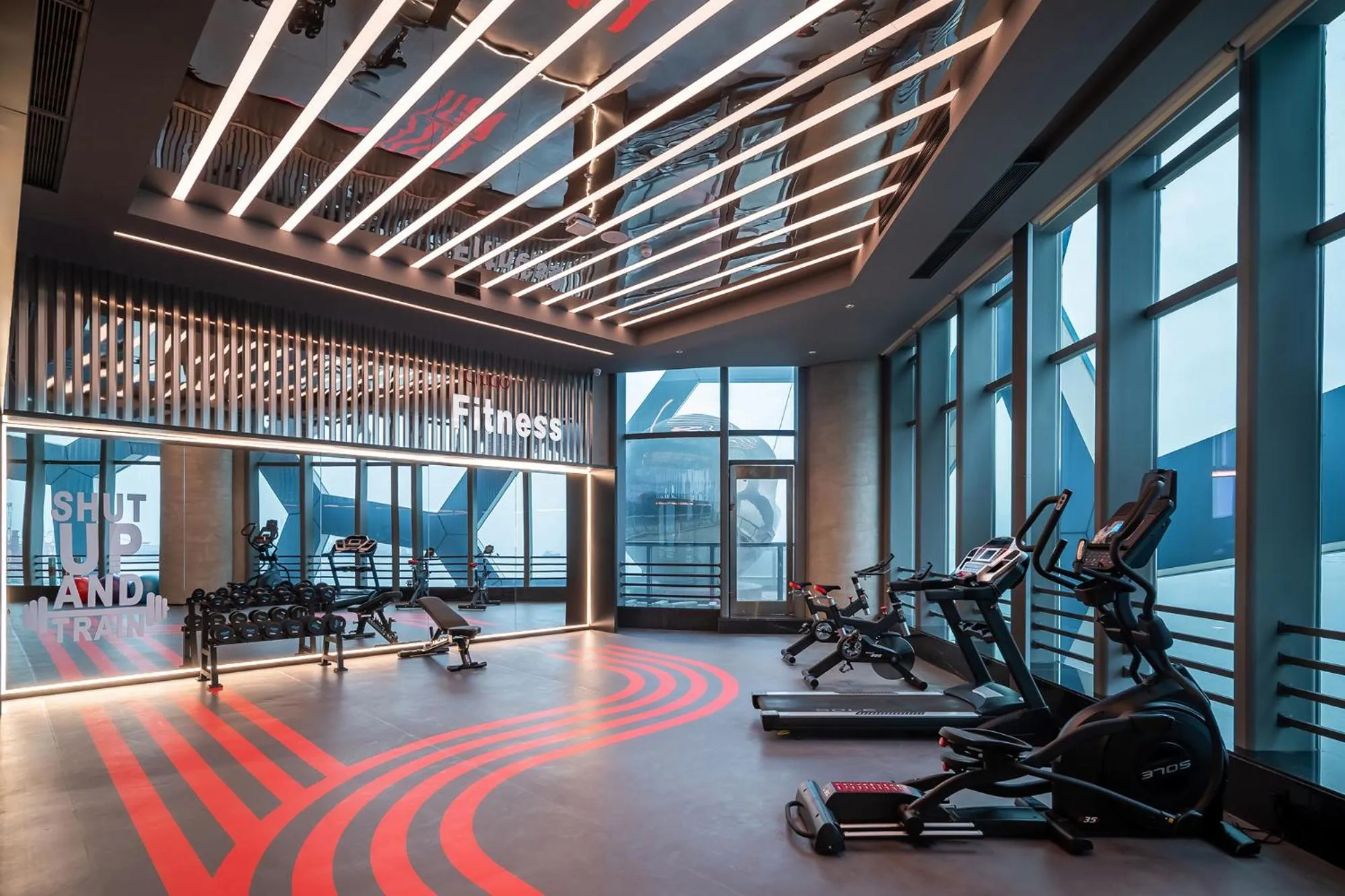 Fitness centre/facilities in CitiGO Hotel Shenzhen Shekou Cruise Center Seaview Near Taizi Bay K11