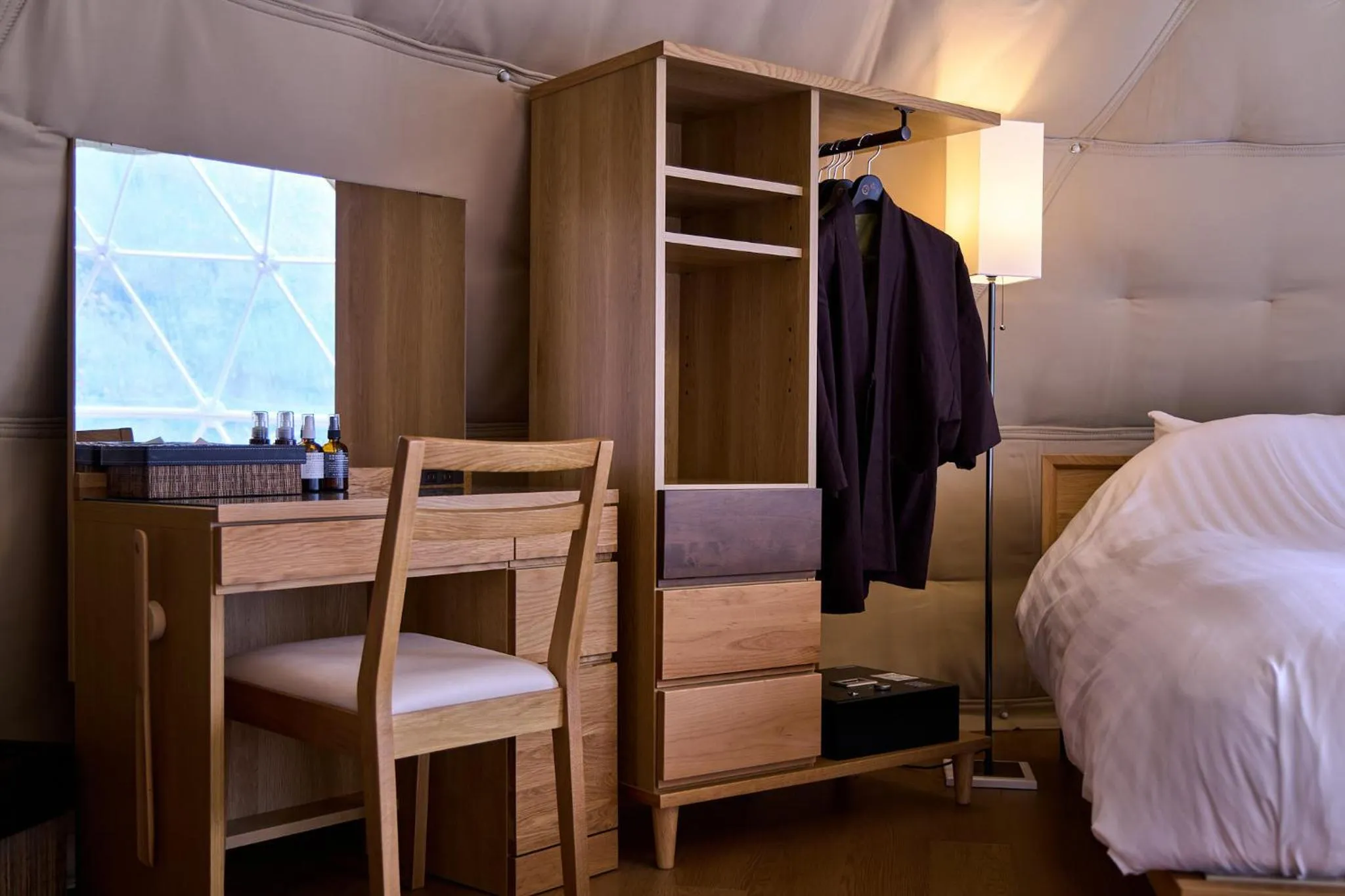 Bedroom, Bed in Bessho Onsen Midoriya