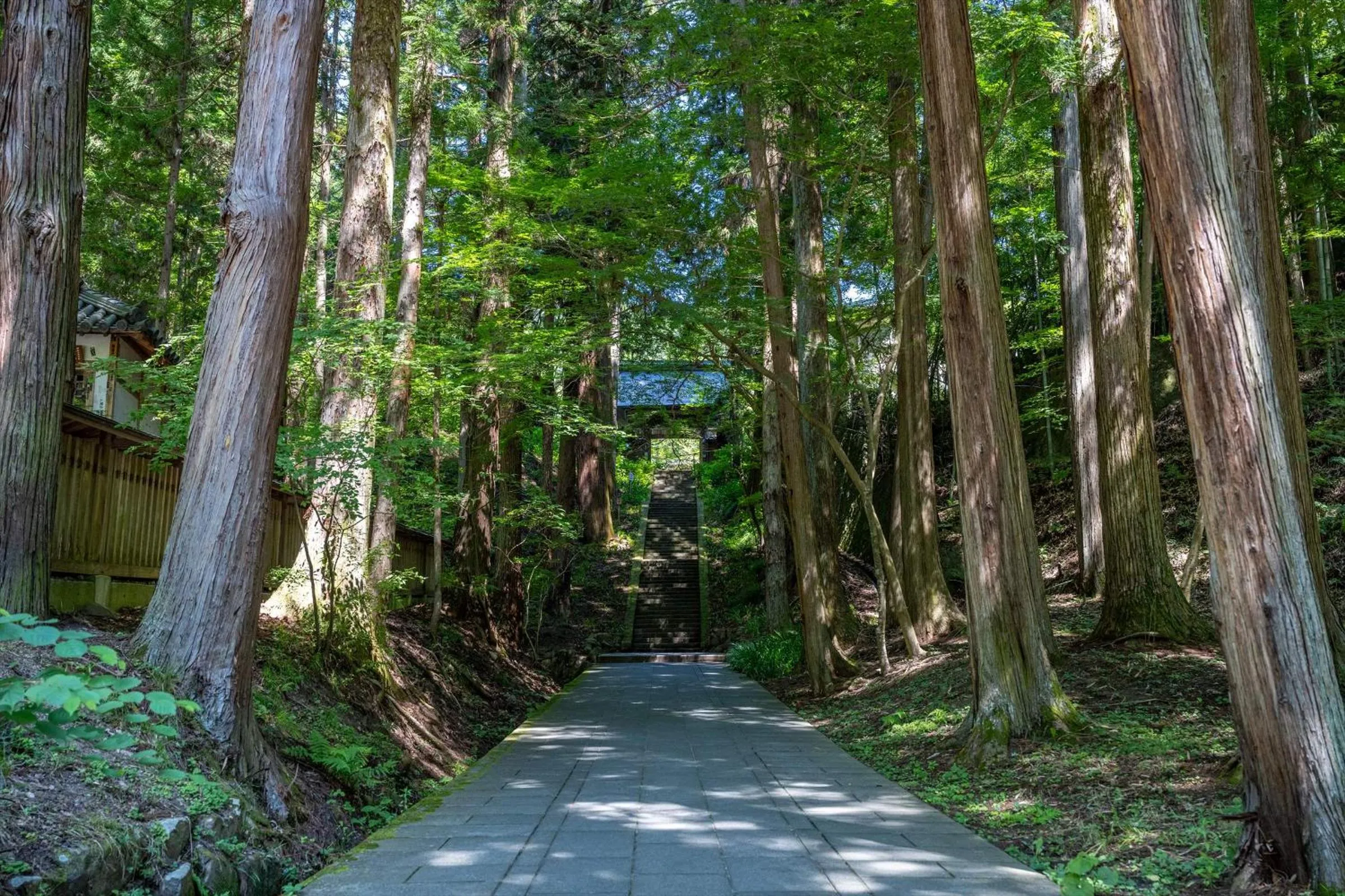 Nearby landmark in Bessho Onsen Midoriya