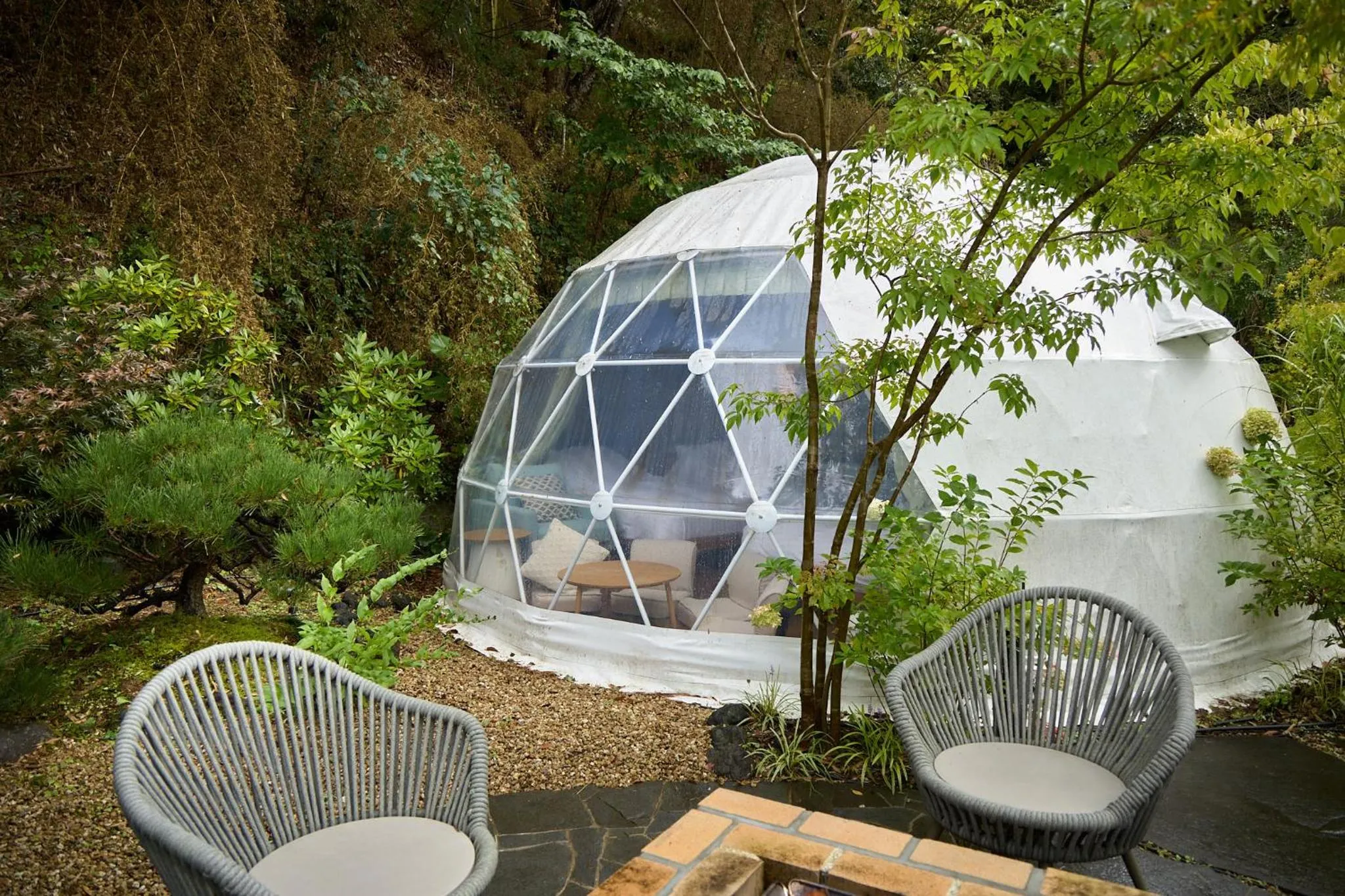 Garden in Bessho Onsen Midoriya