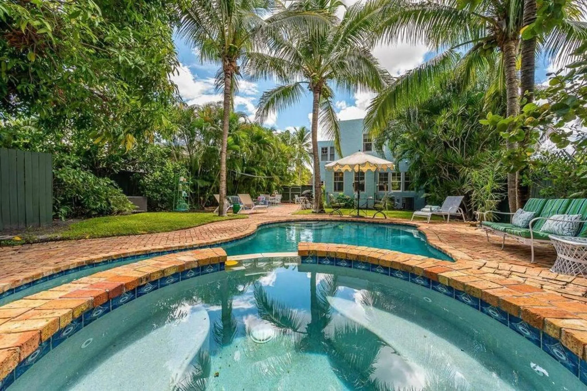 Pool view in Welcome to Casa Kanuga, The Secret Gem of WPB!