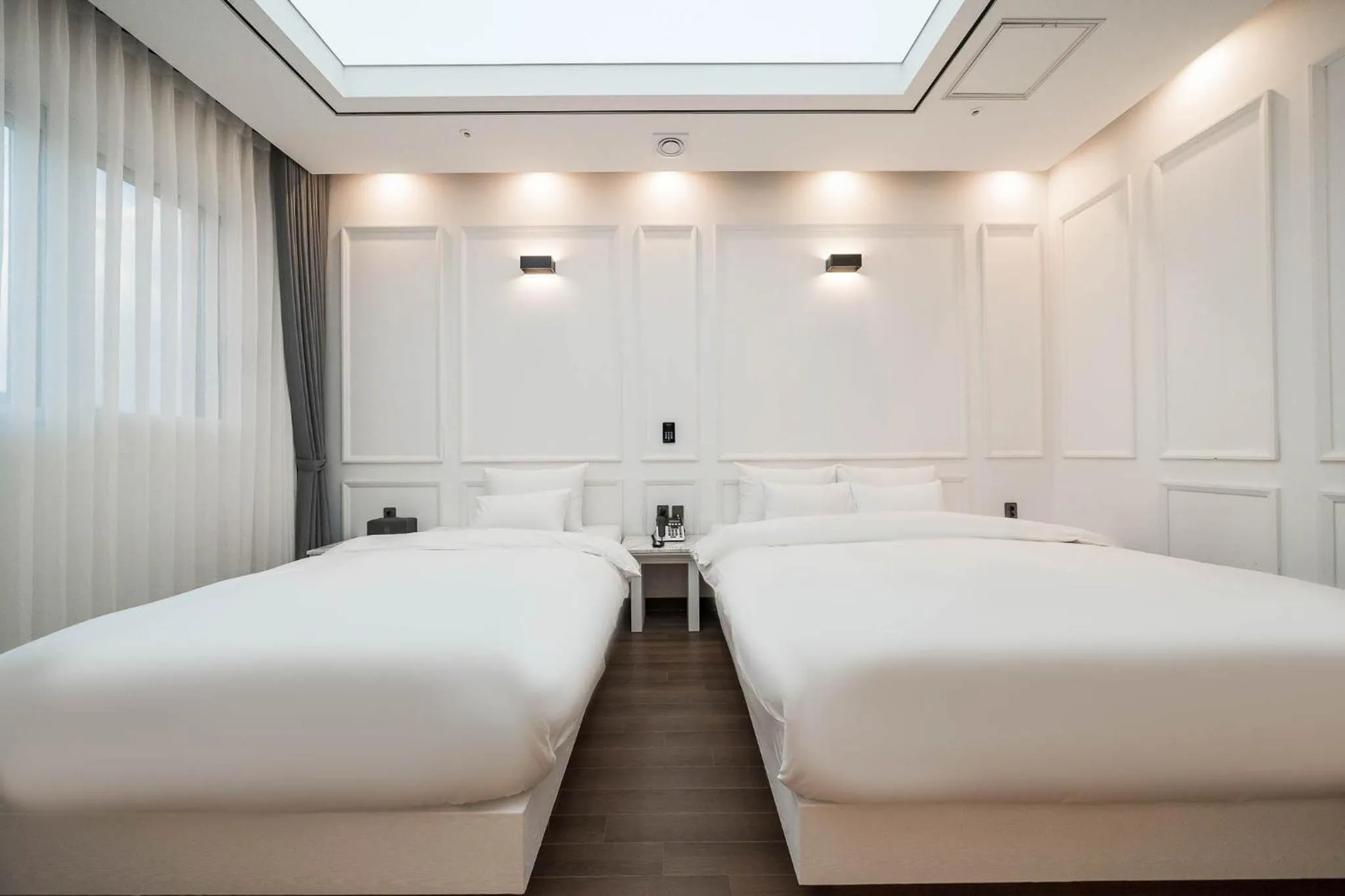 Bed in Hotel Demer Mokpo