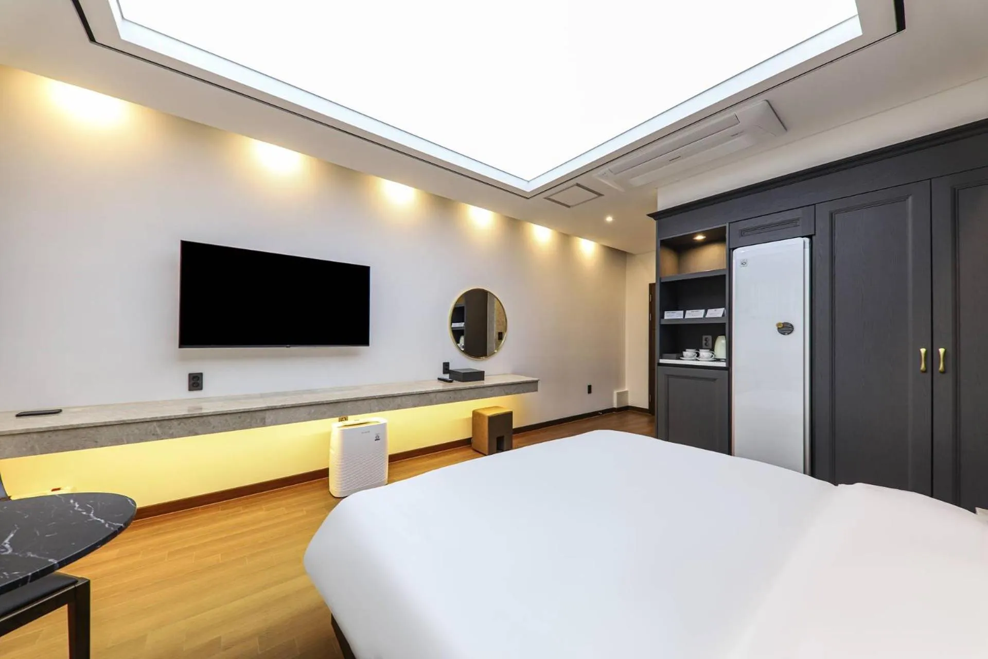 Bed in Hotel Demer Mokpo