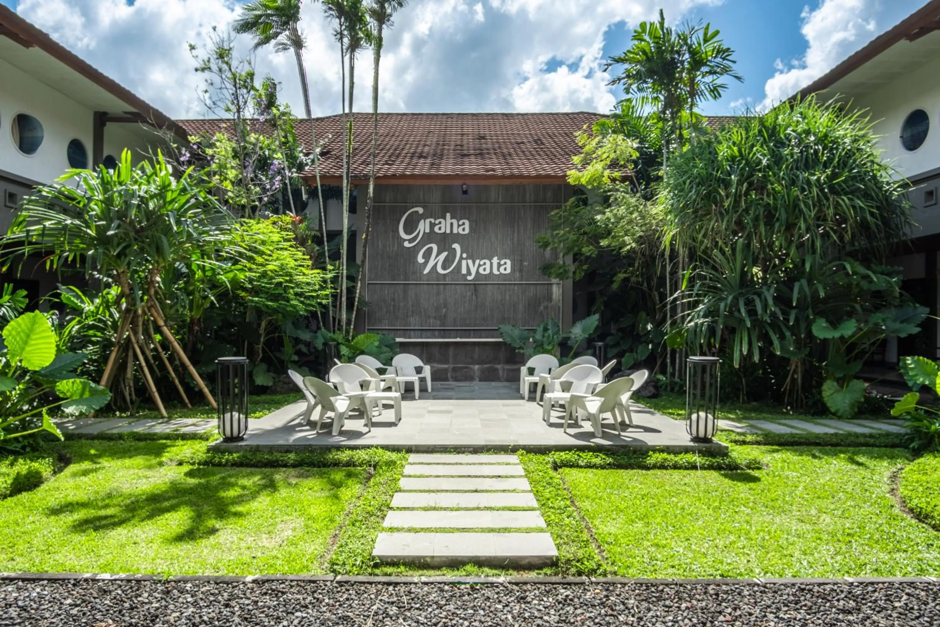 Garden in Graha Wiyata