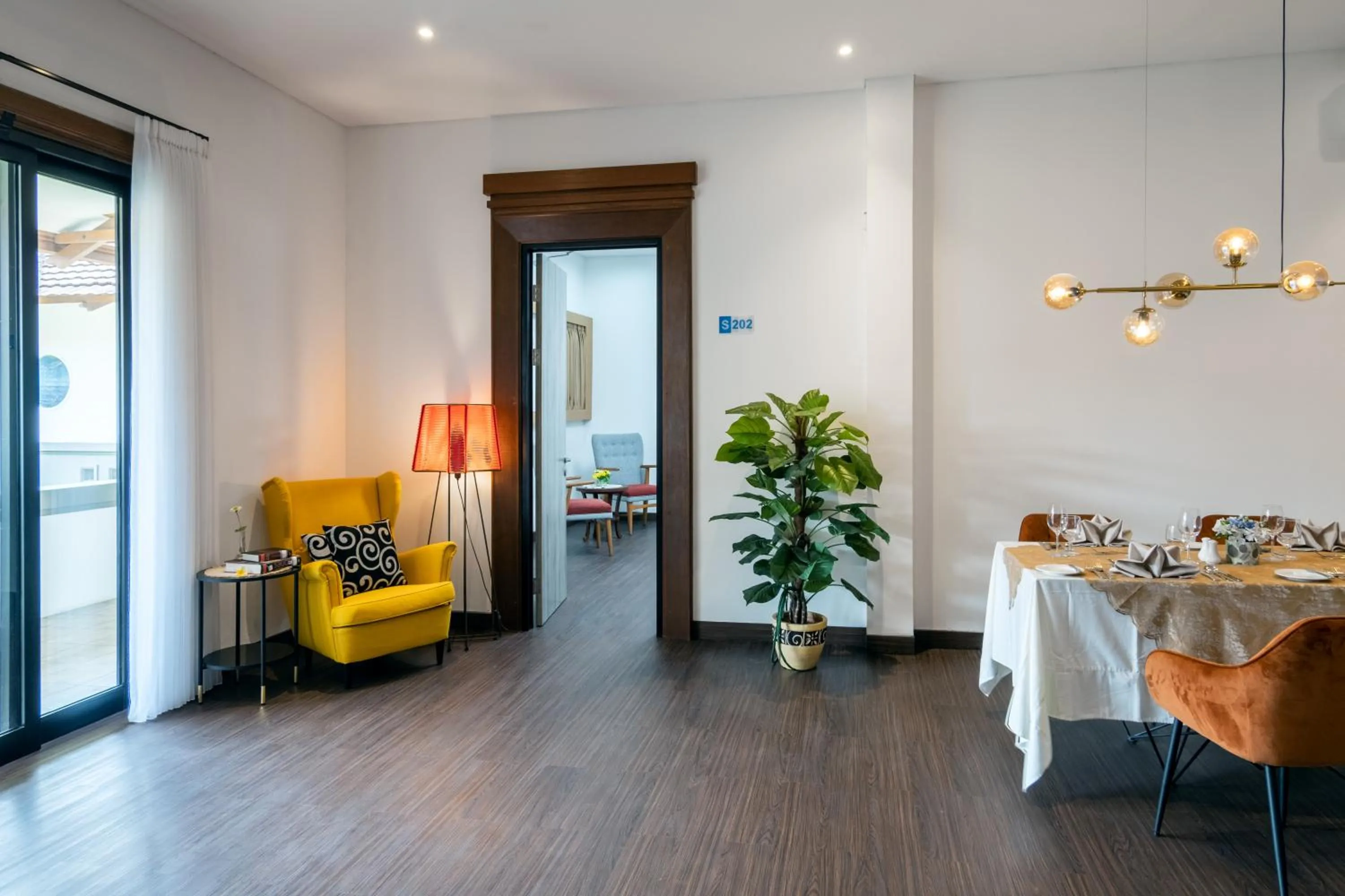 Living room in Graha Wiyata