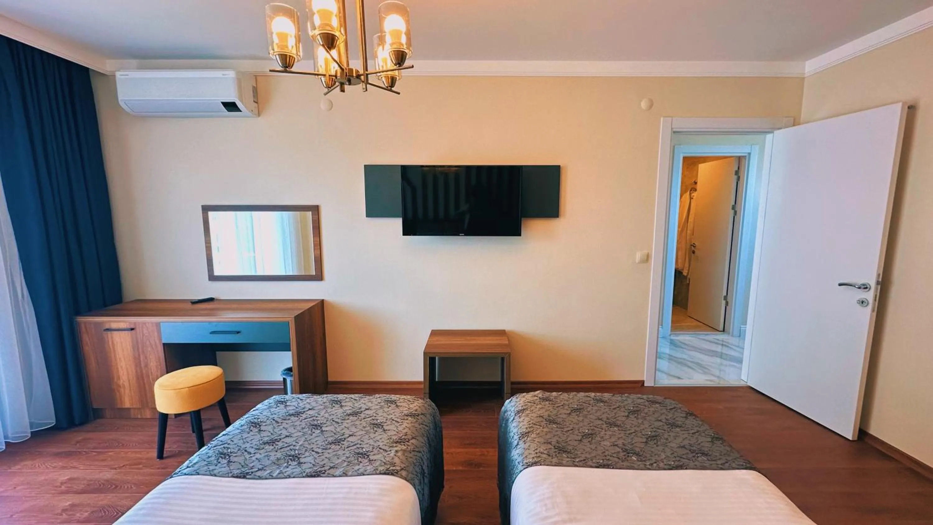 Bed in BİLİRİS HOTEL