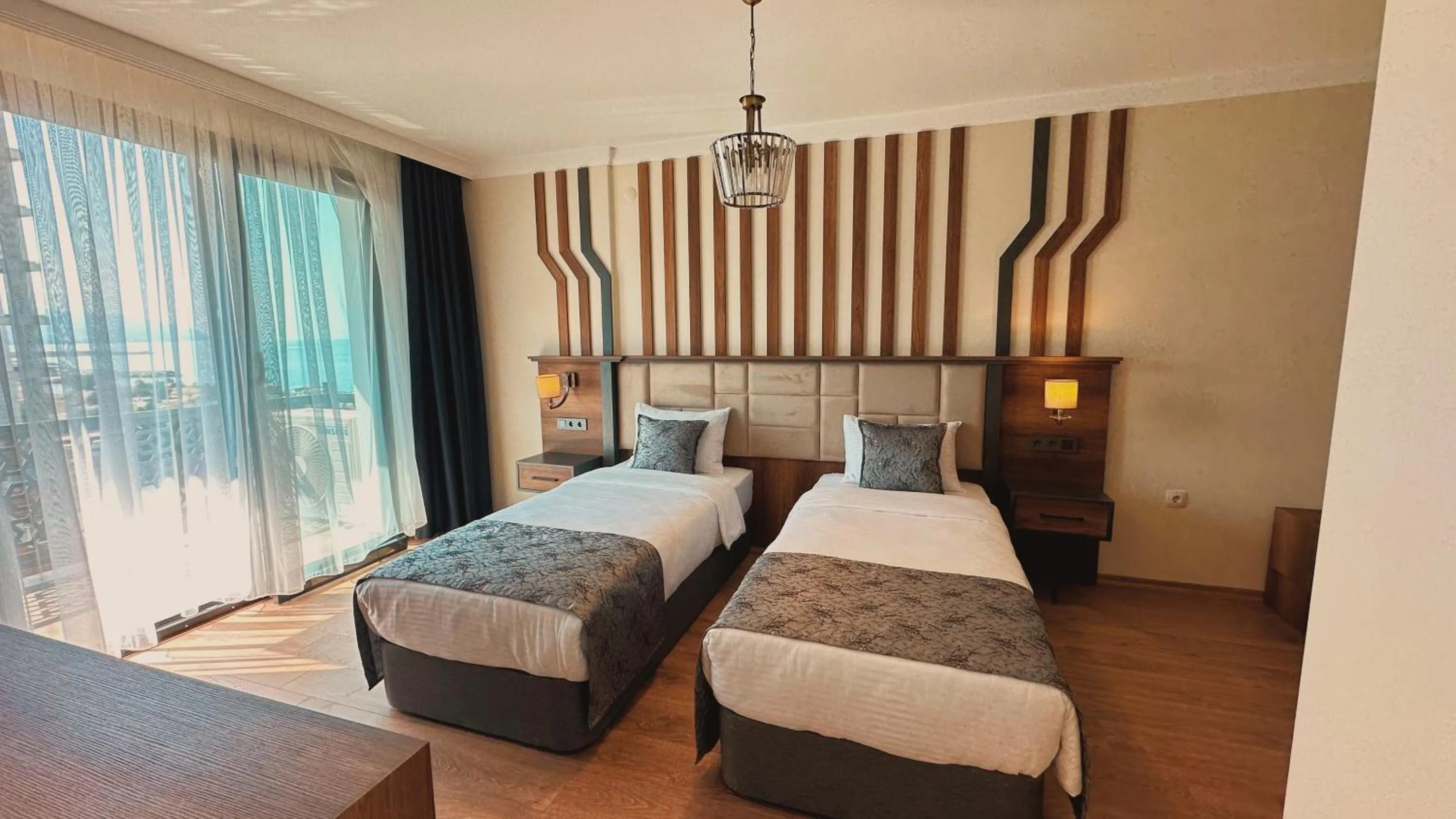 Bed in BİLİRİS HOTEL