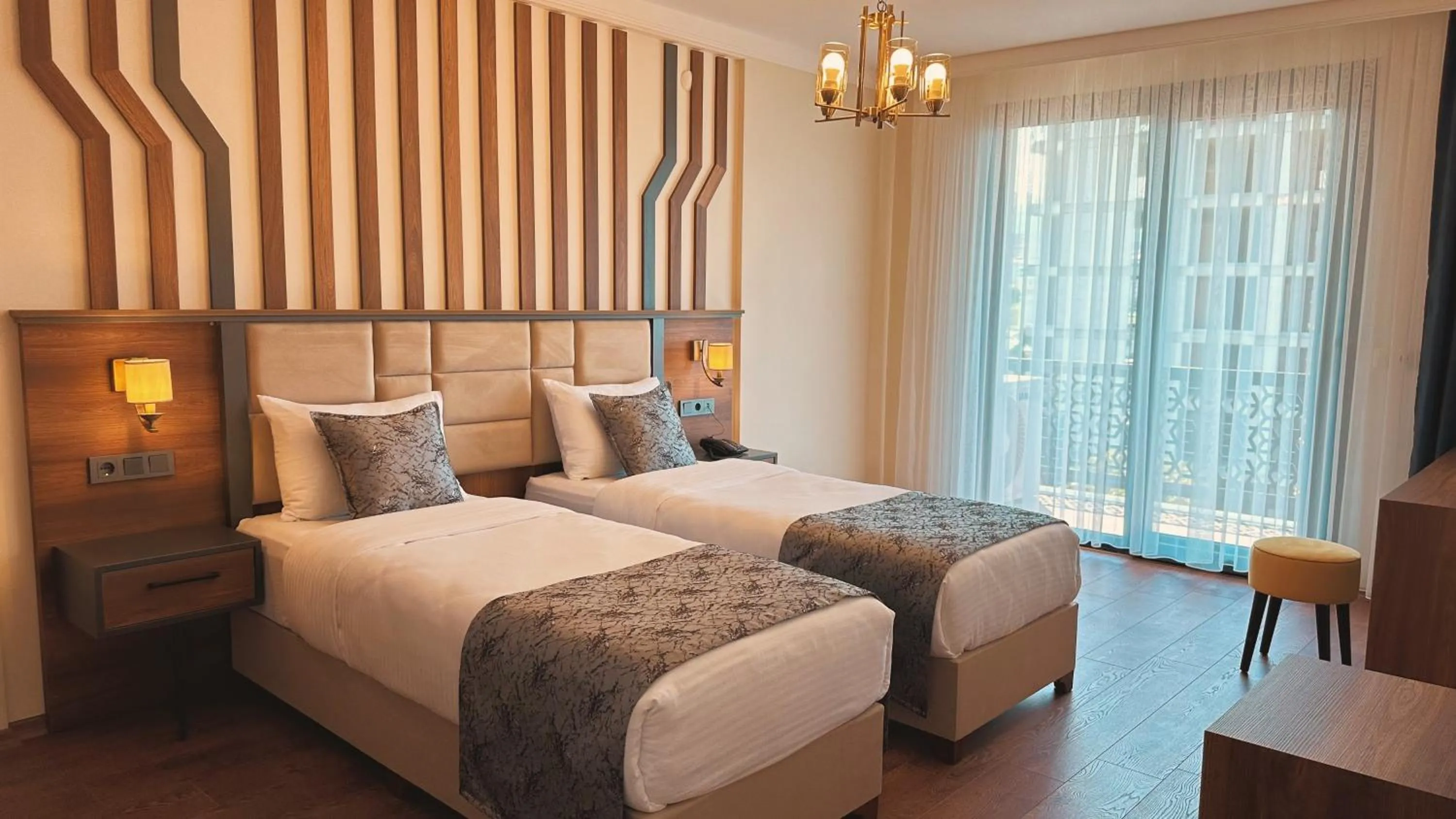Bed in BİLİRİS HOTEL