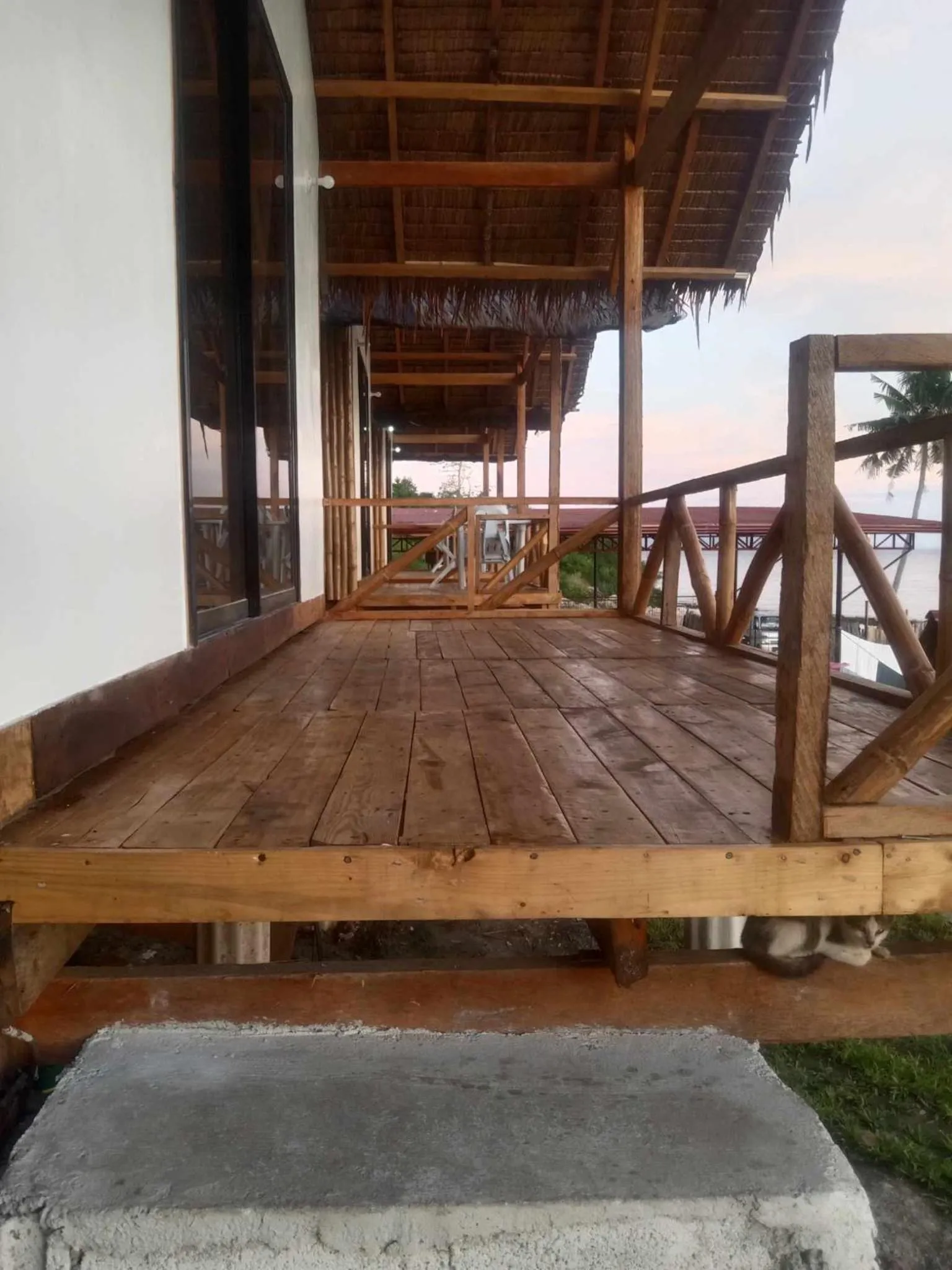 View (from property/room) in Casay Beach Huts by HiveRooms