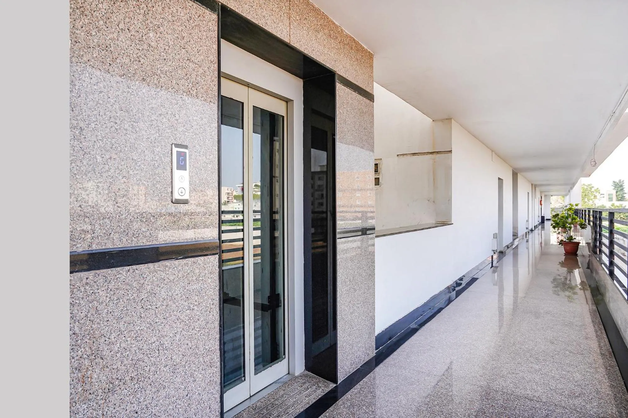 Lobby or reception in FabHotel Prime D Dev - Nr Vijayawada Club