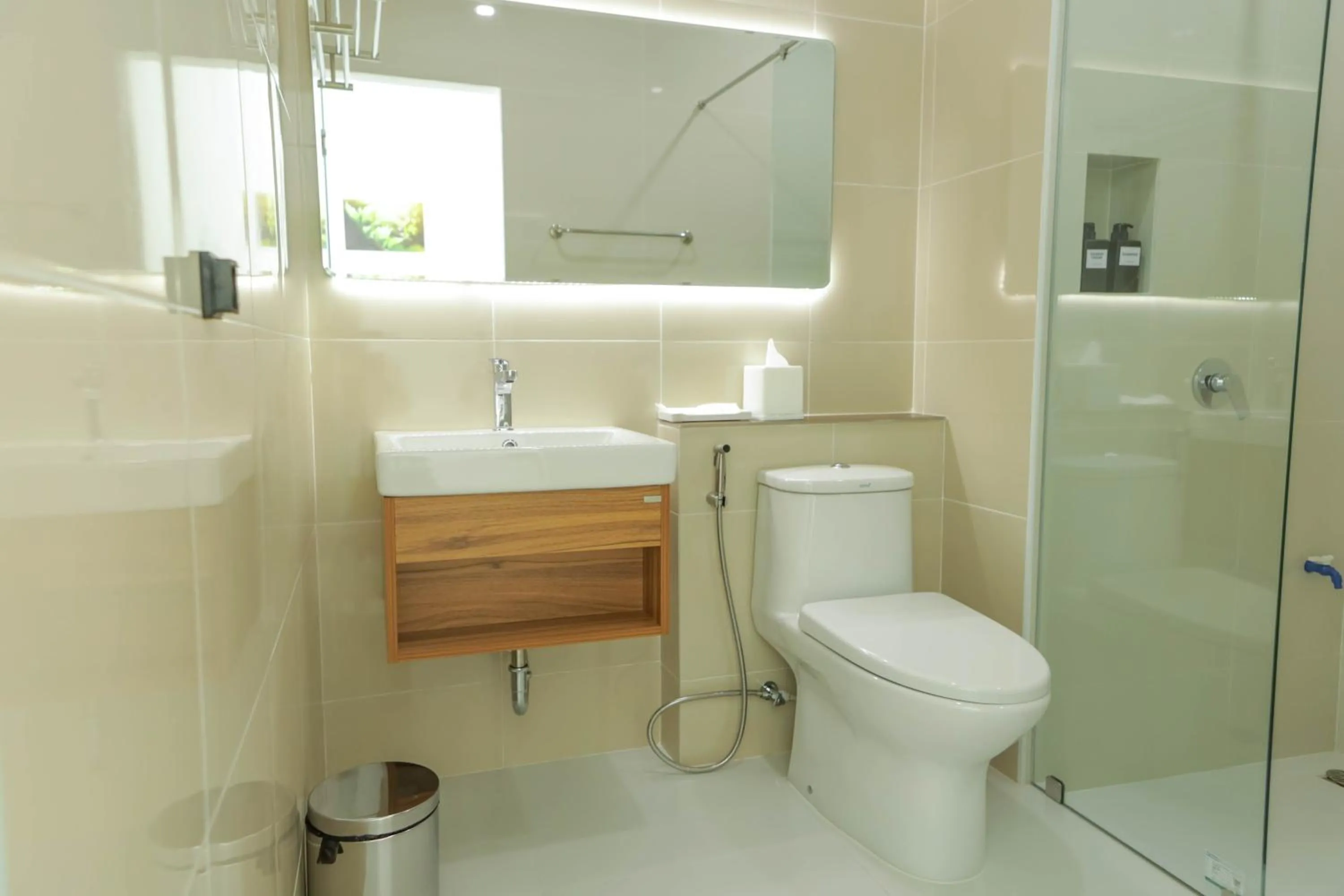 Bathroom in S1 Trang Hotel