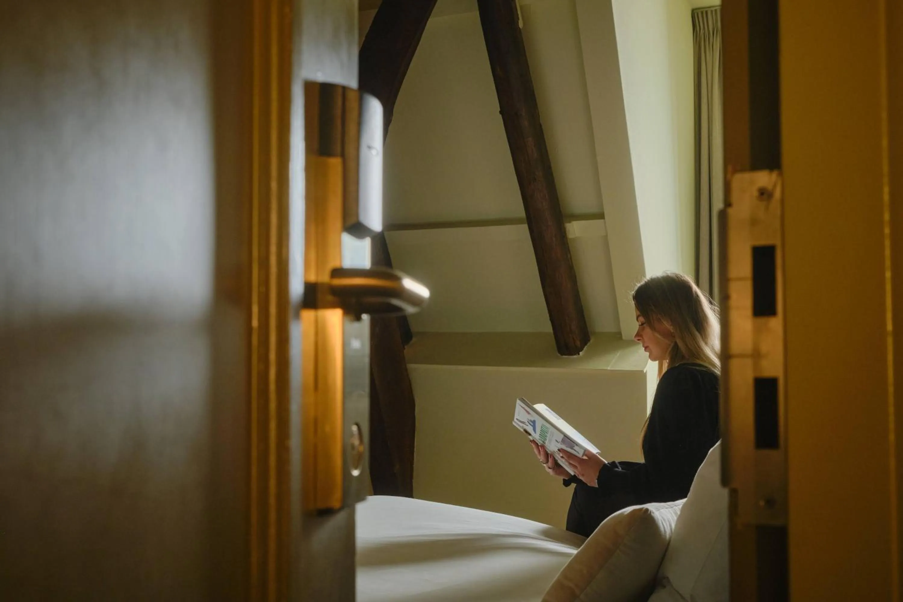 Bed in Hotel Corps de Garde