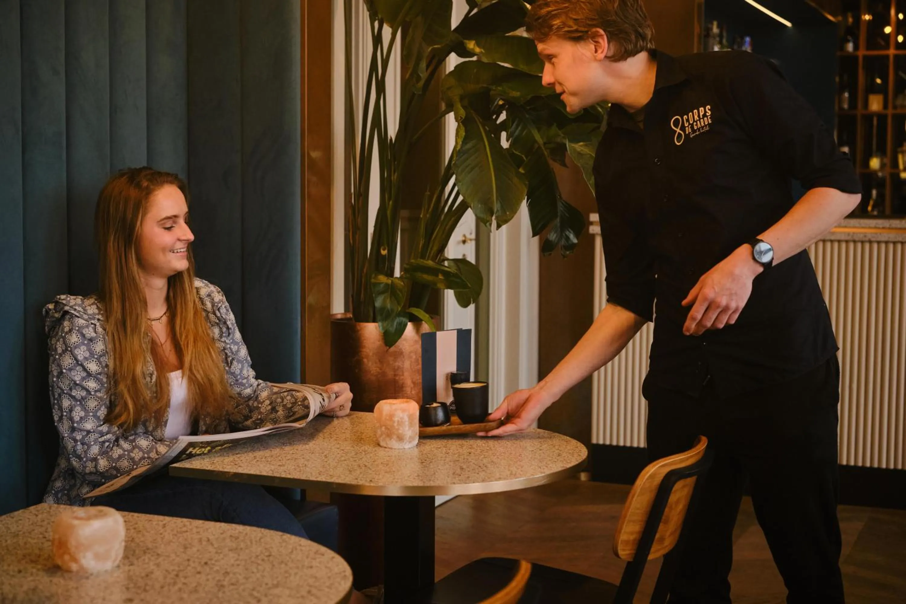 Food and drinks in Hotel Corps de Garde