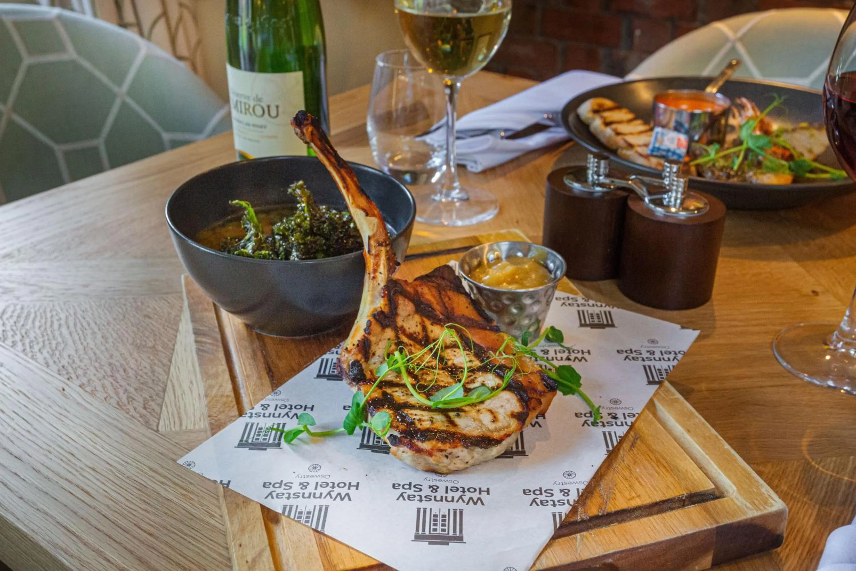 Food in The Wynnstay Hotel, Oswestry, Shropshire - The Coaching Inn Group