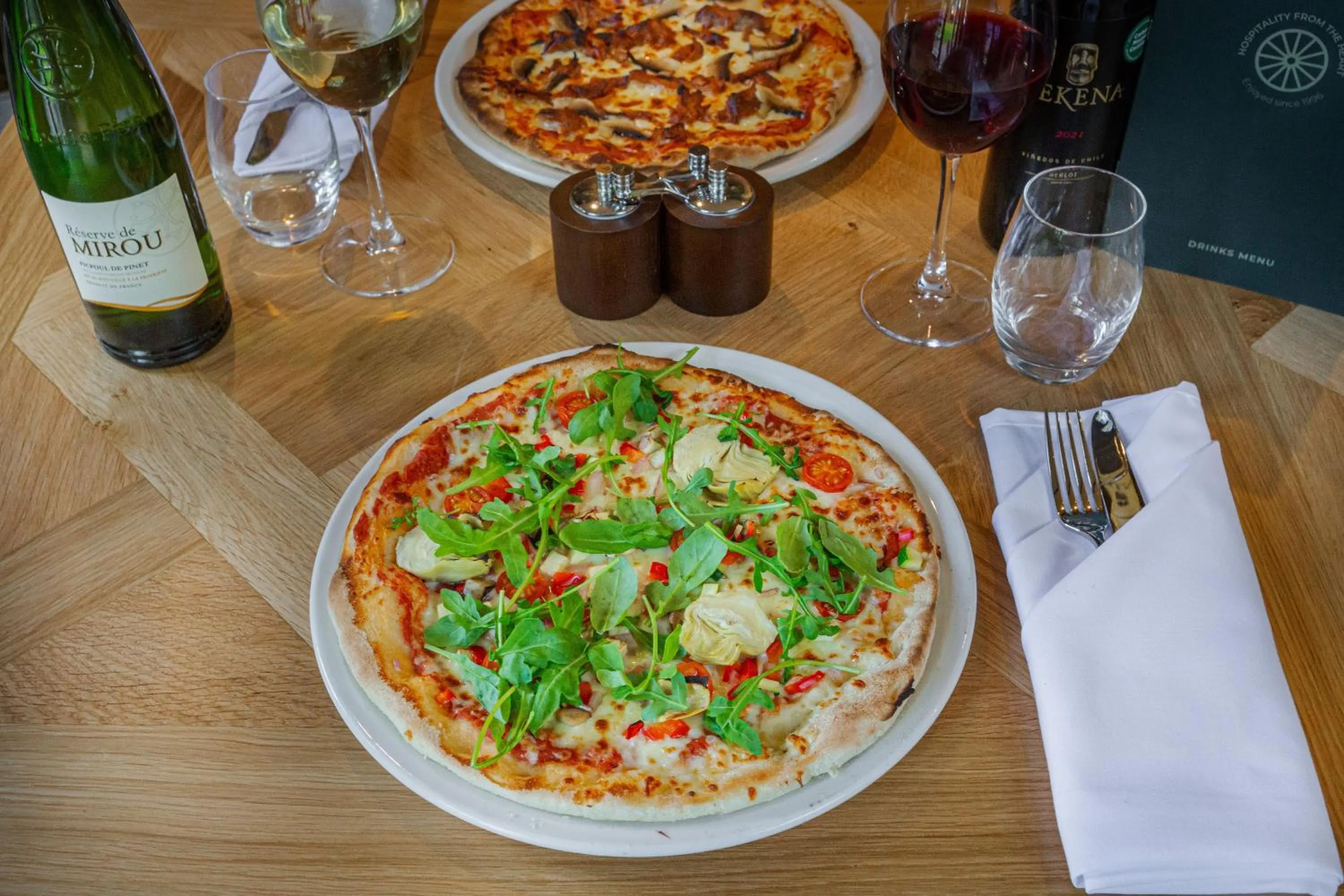 Food and drinks in The Wynnstay Hotel, Oswestry, Shropshire - The Coaching Inn Group