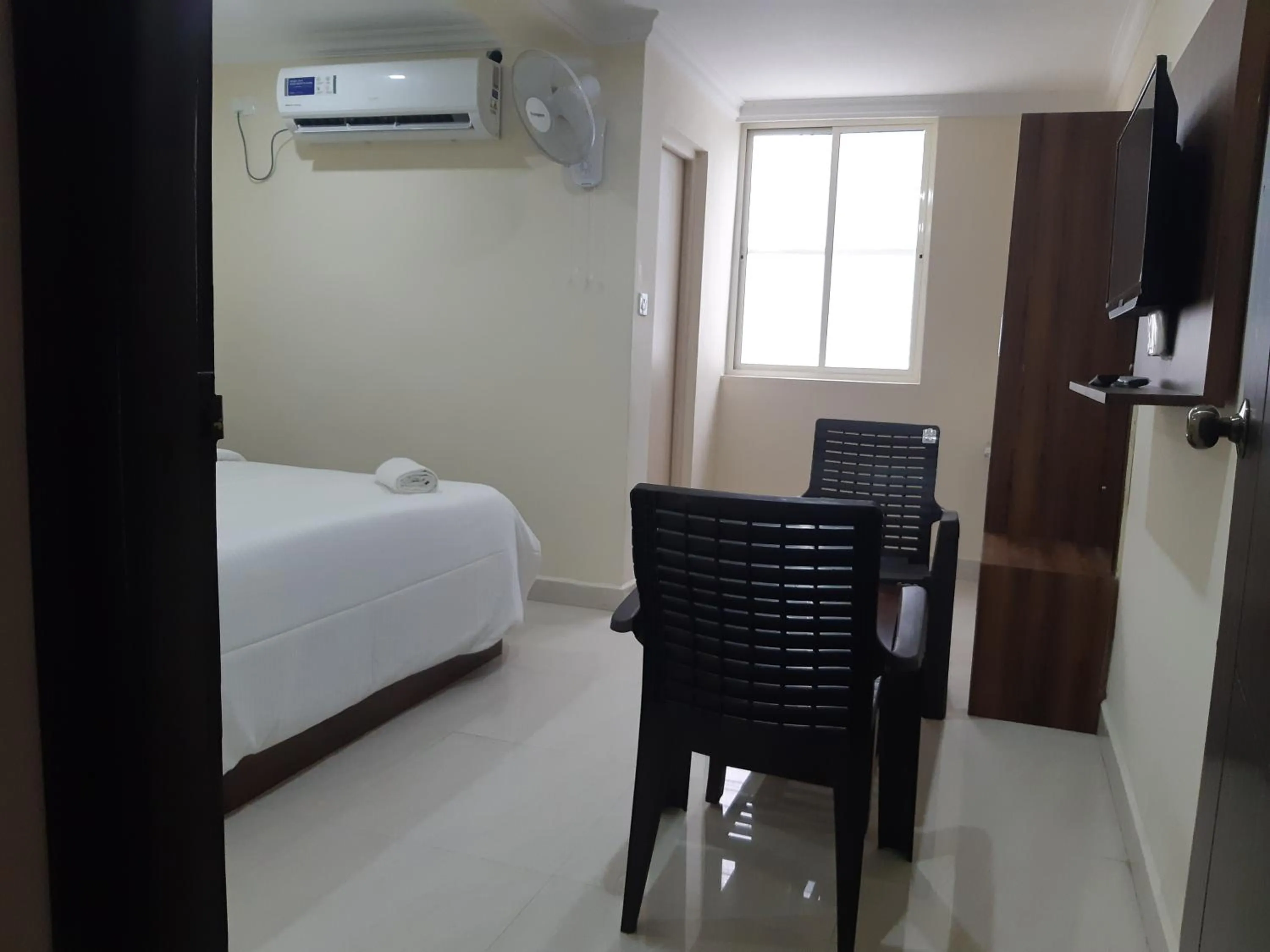 Photo of the whole room, Bed in CNR Residency, Madanapalle
