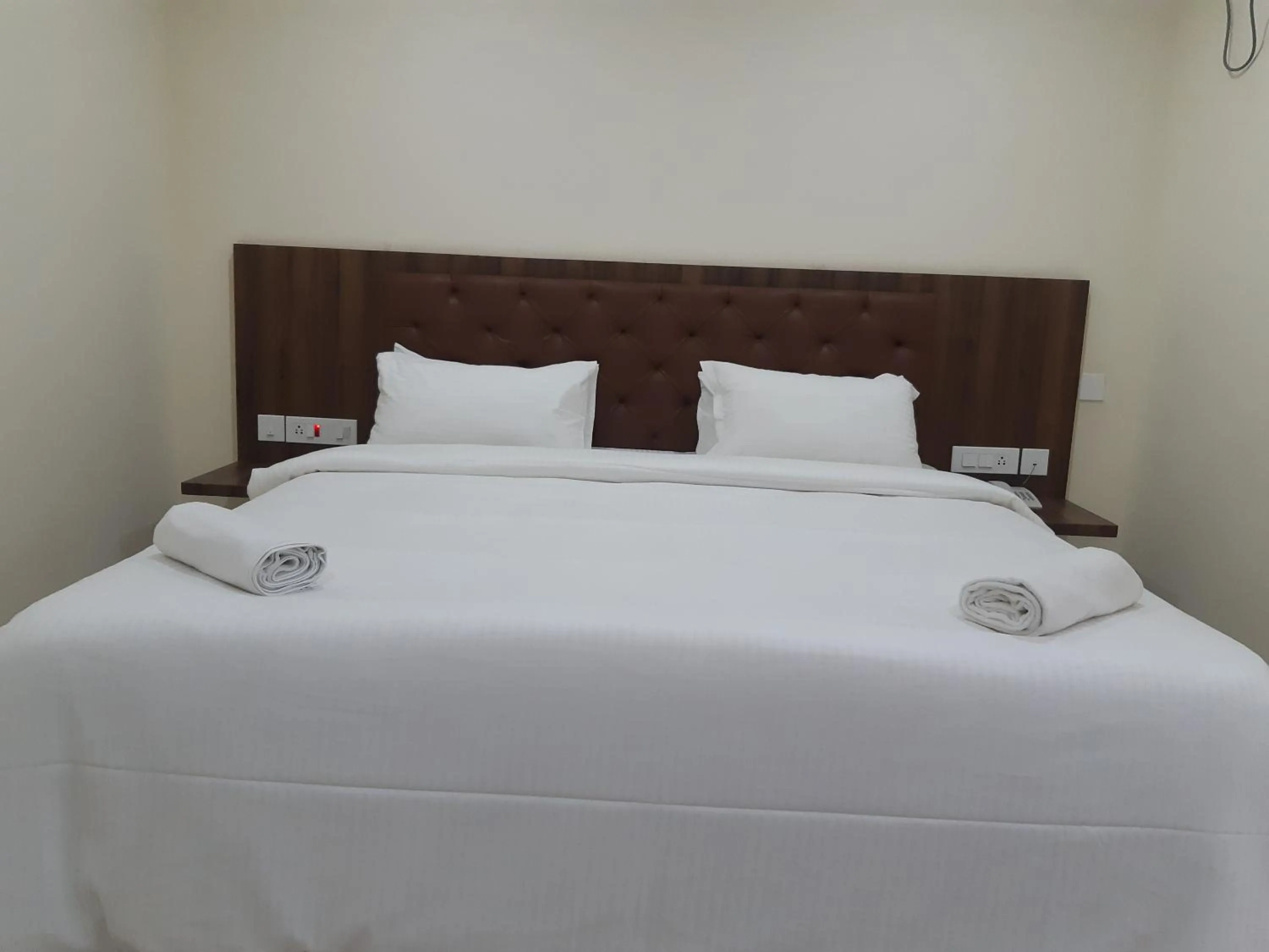 Photo of the whole room, Bed in CNR Residency, Madanapalle