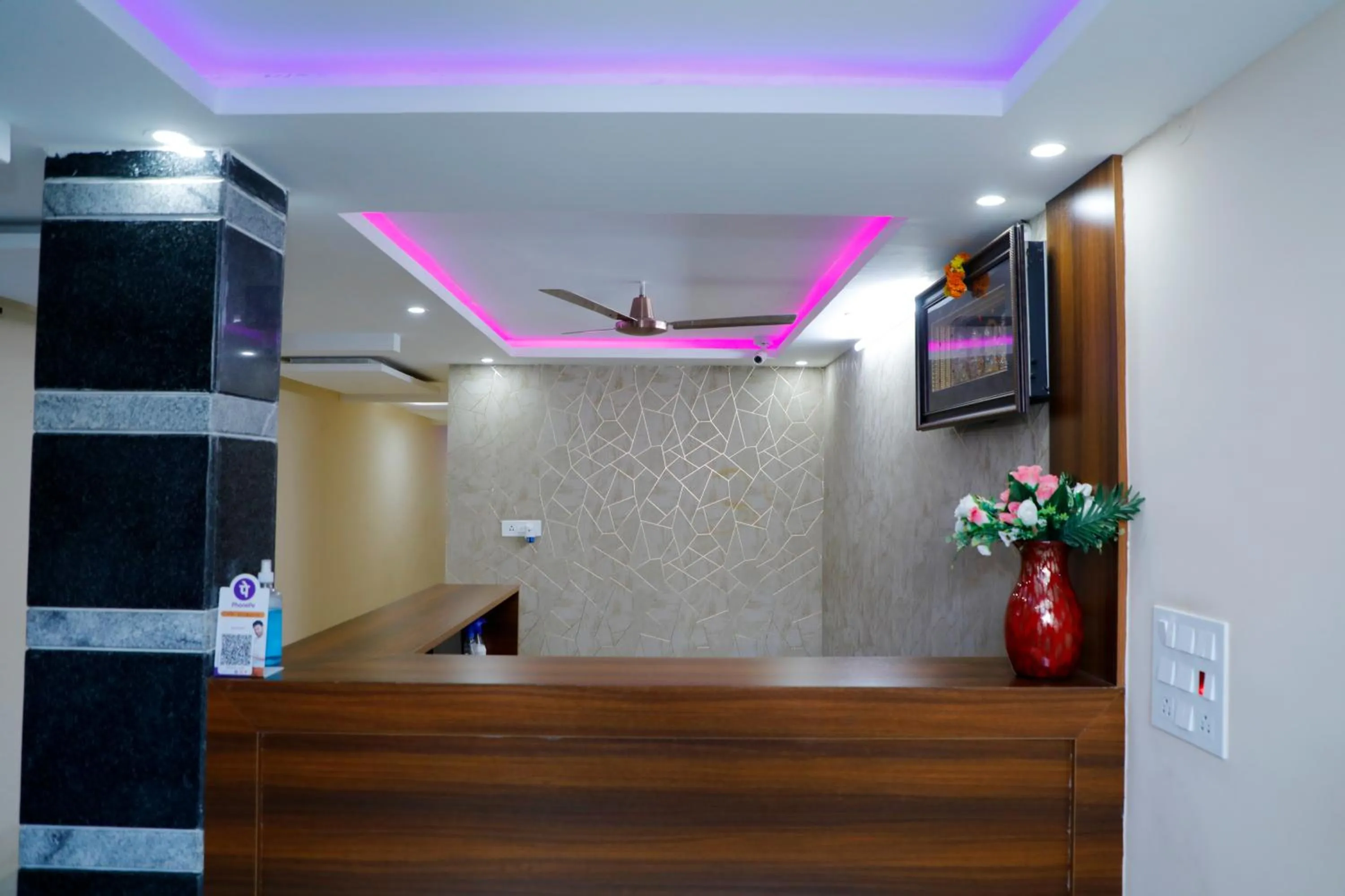 Lobby or reception in CNR Residency, Madanapalle