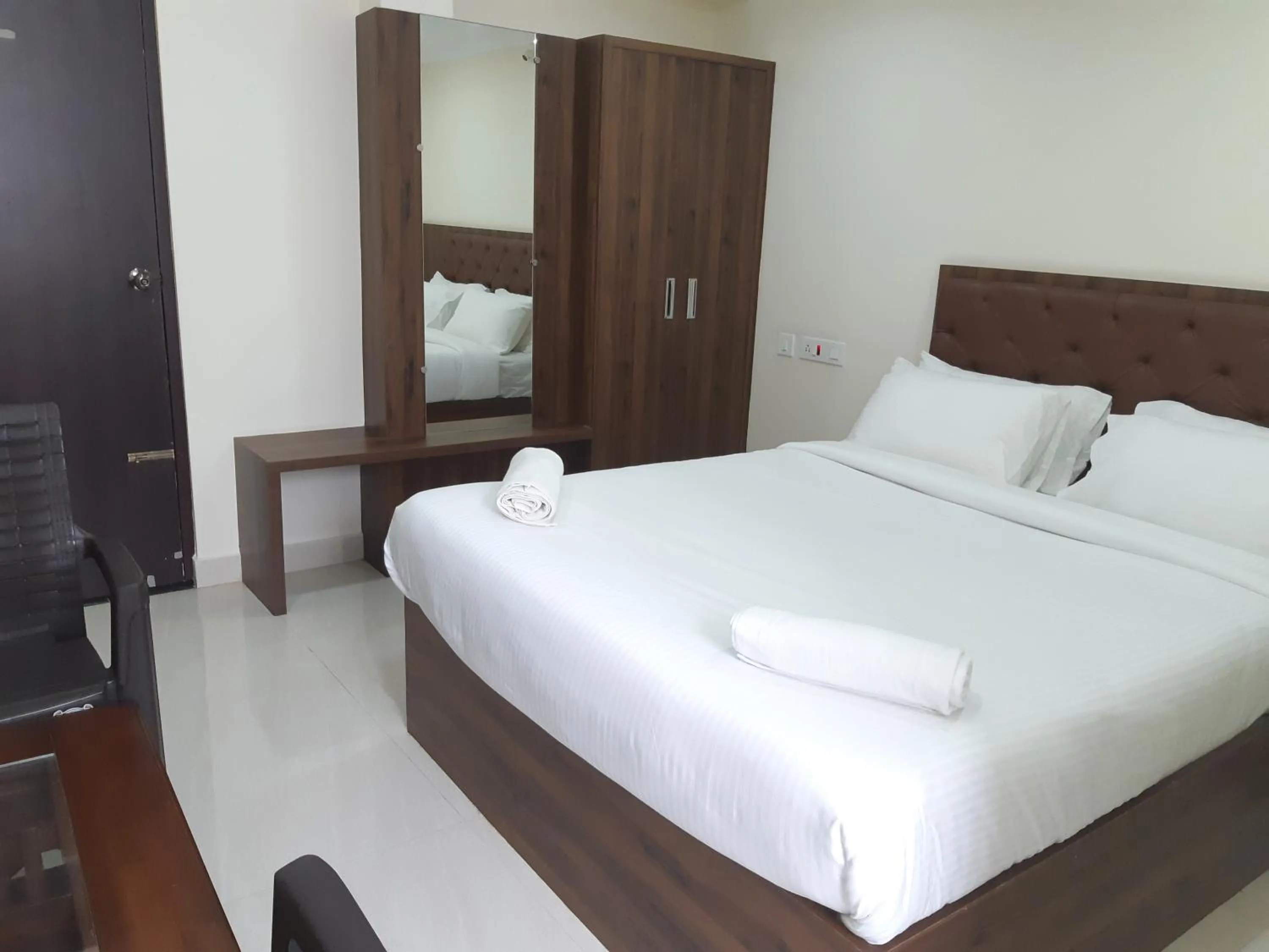 Bedroom, Bed in CNR Residency, Madanapalle