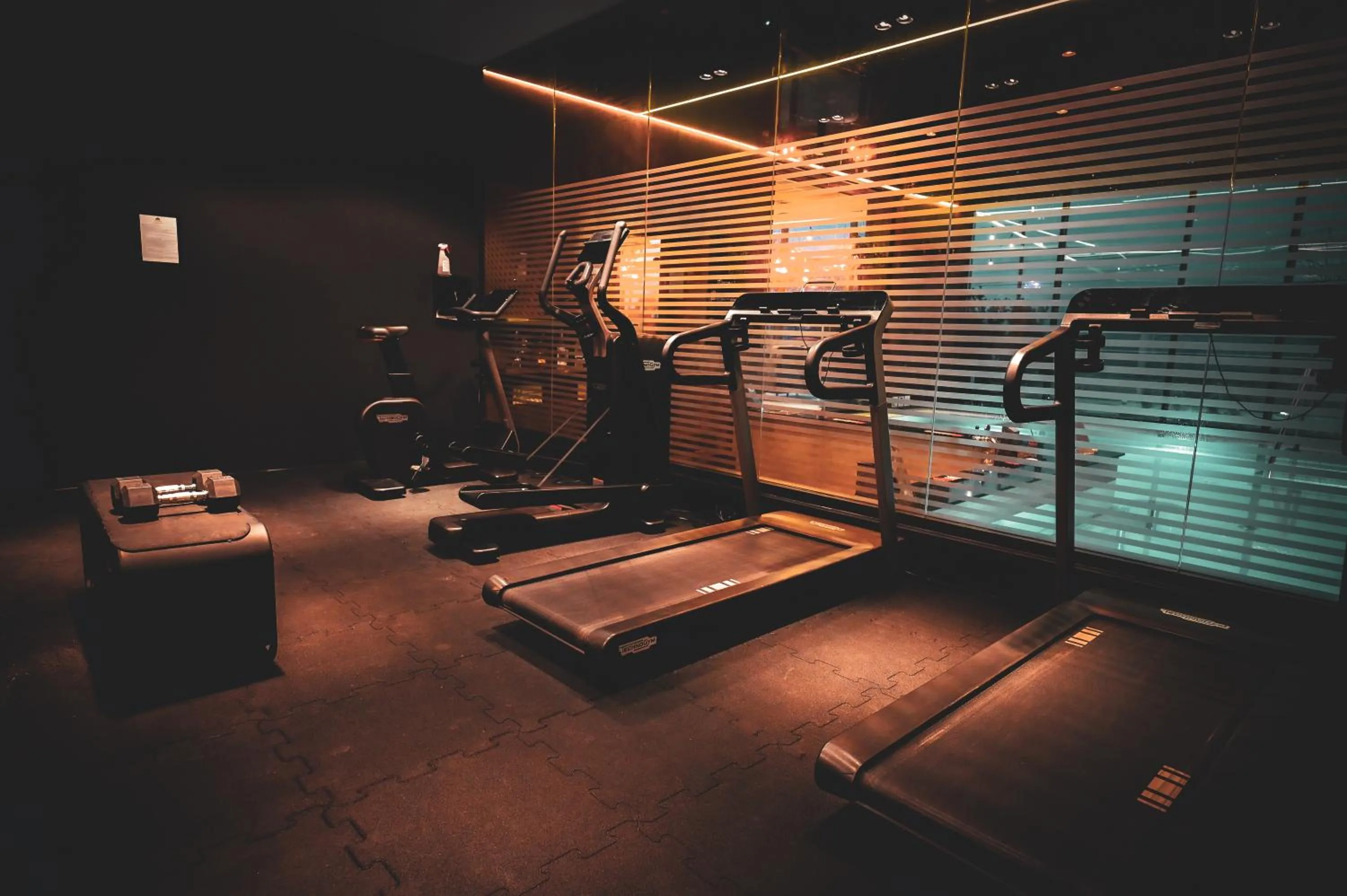 Fitness centre/facilities in Złoty Horyzont Resort Szklarska Poręba