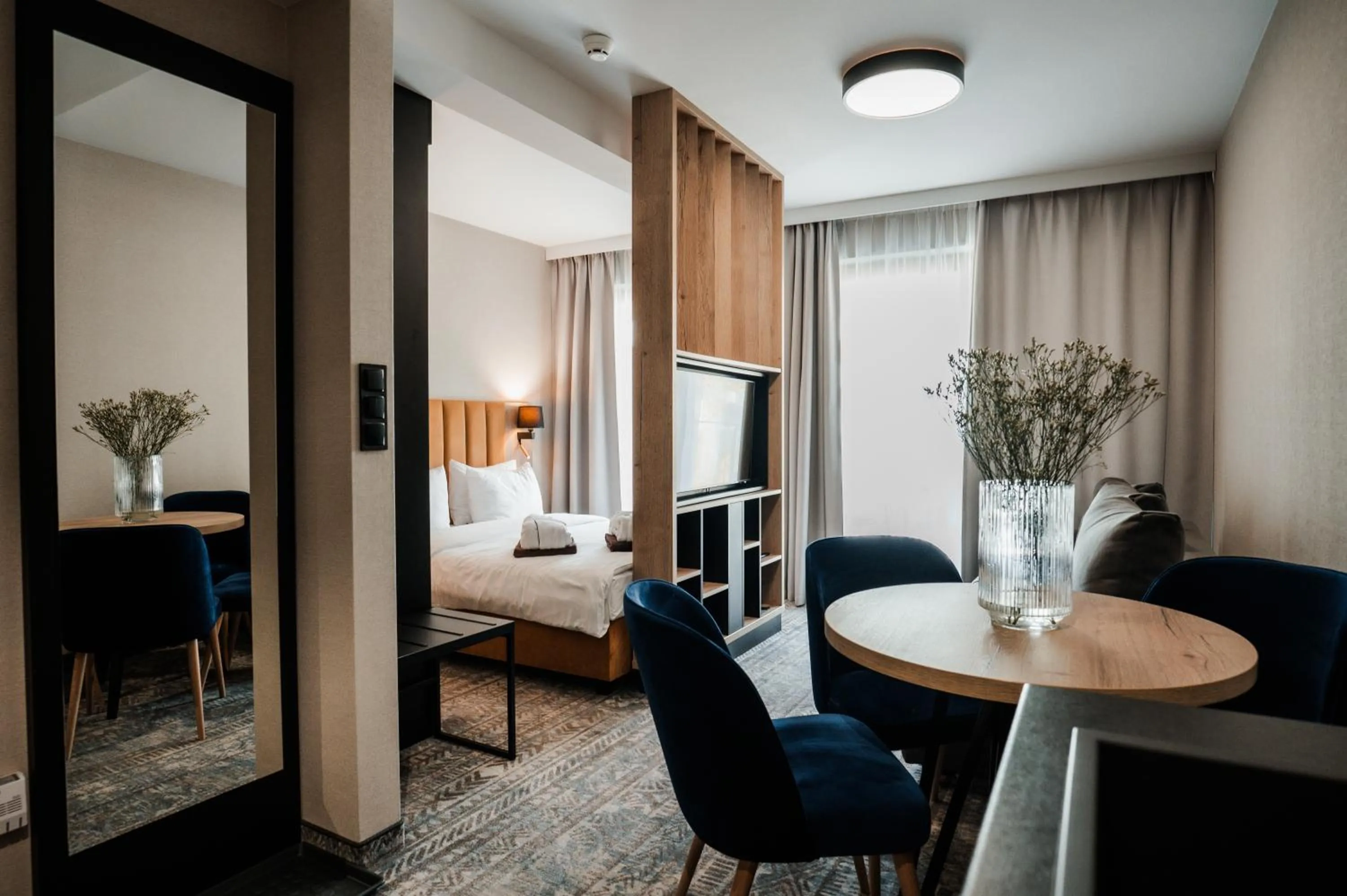 TV and multimedia, Bed in Złoty Horyzont Resort Szklarska Poręba