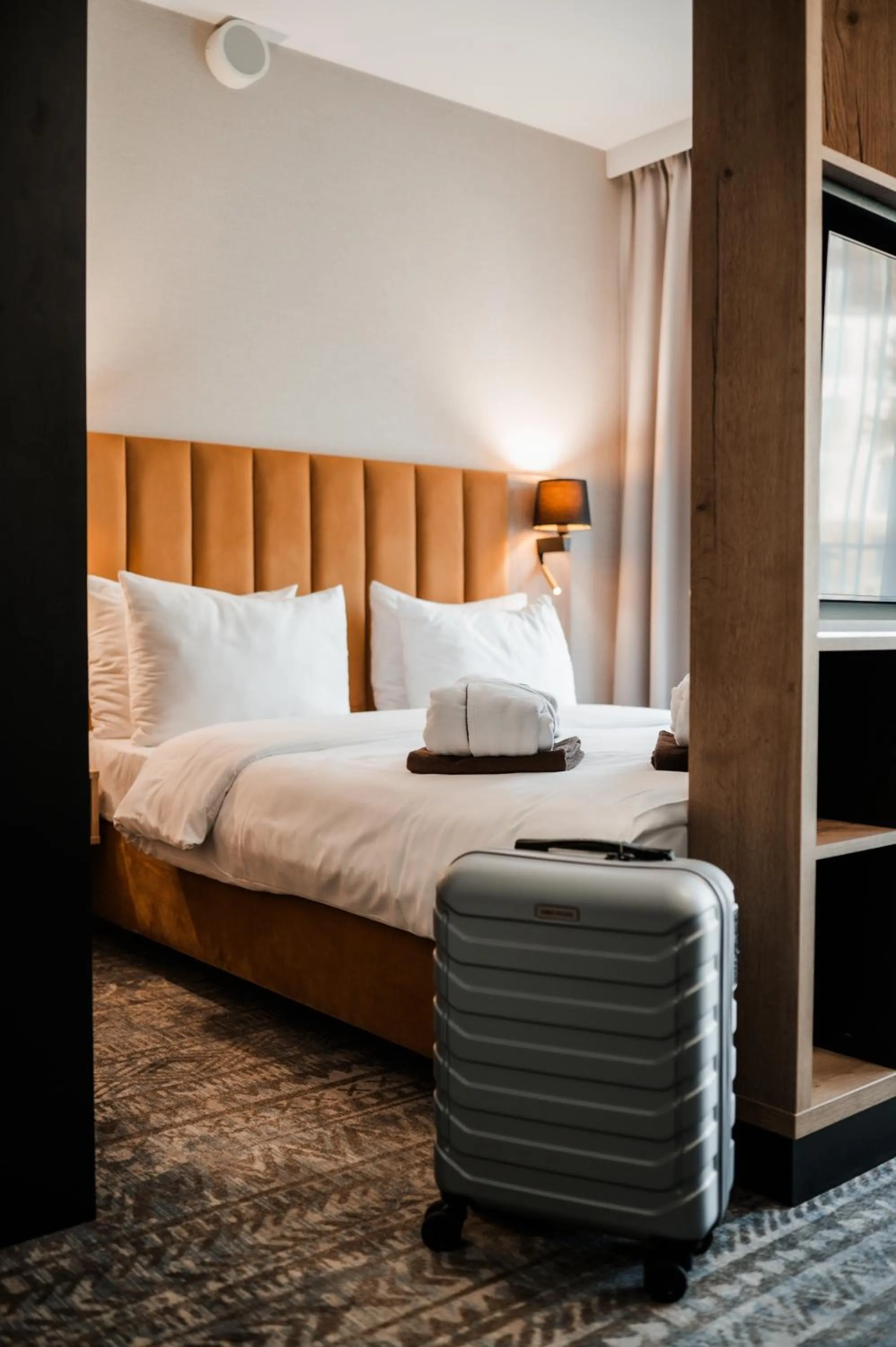 Bed in Złoty Horyzont Resort Szklarska Poręba