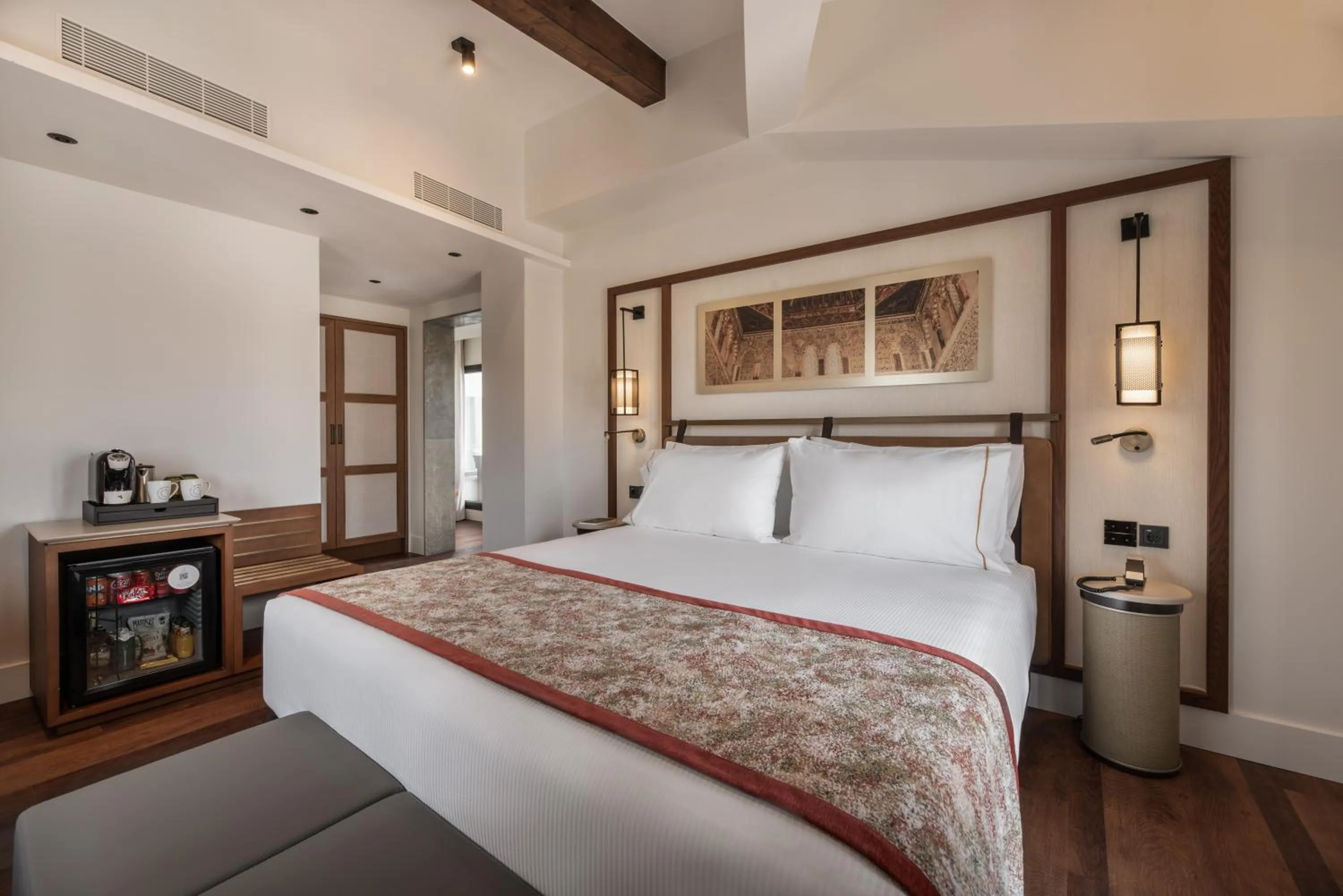 Bedroom, Bed in Áurea Toledo by Eurostars Hotel company