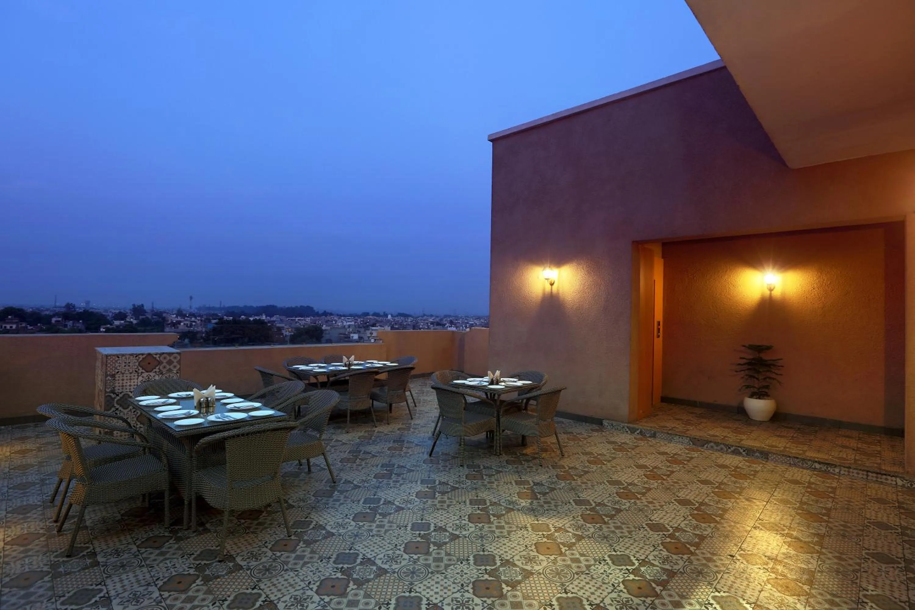 Balcony/Terrace in Regalia Grand By Delight Stay