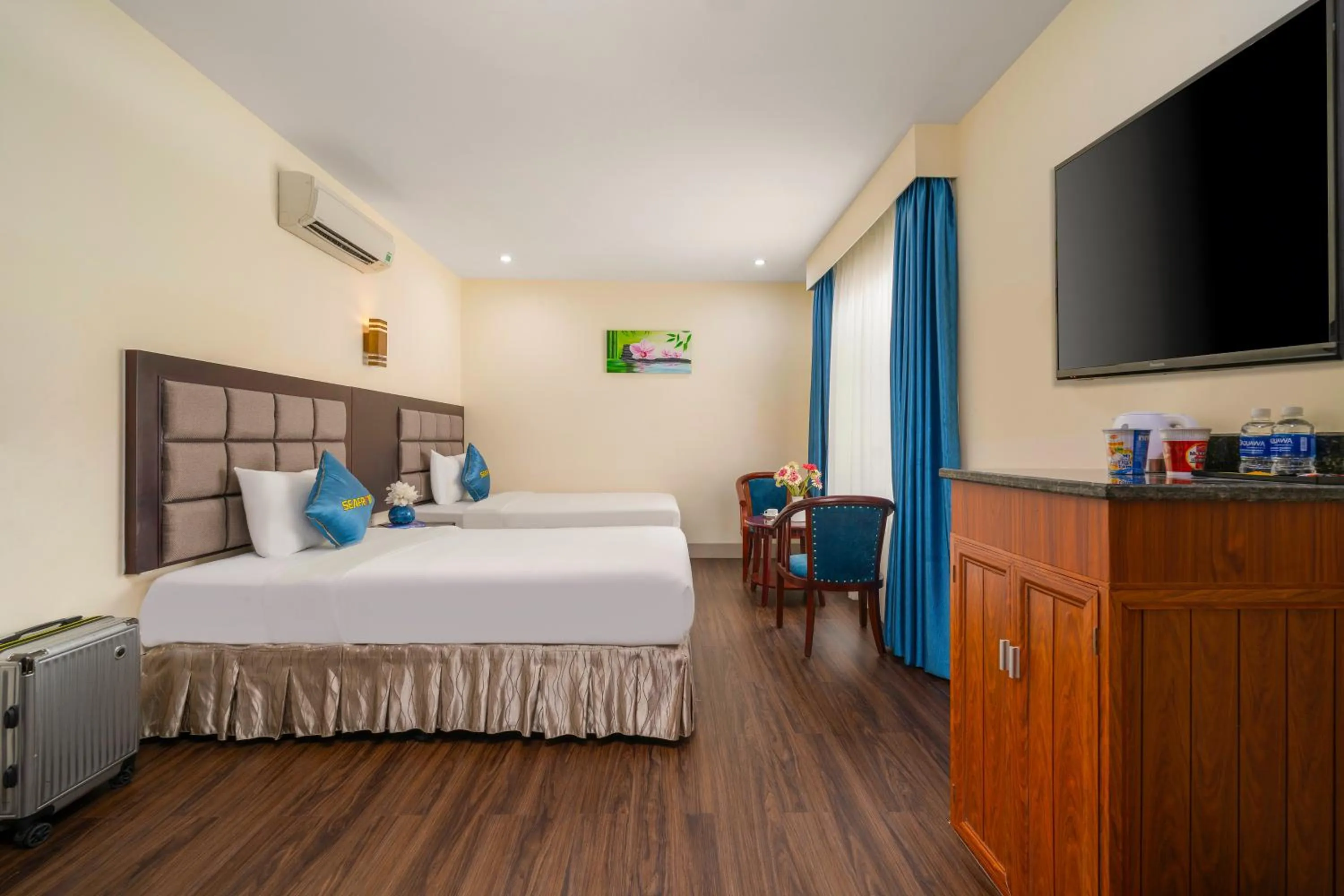 Bed in SeaFront Hotel DaNang