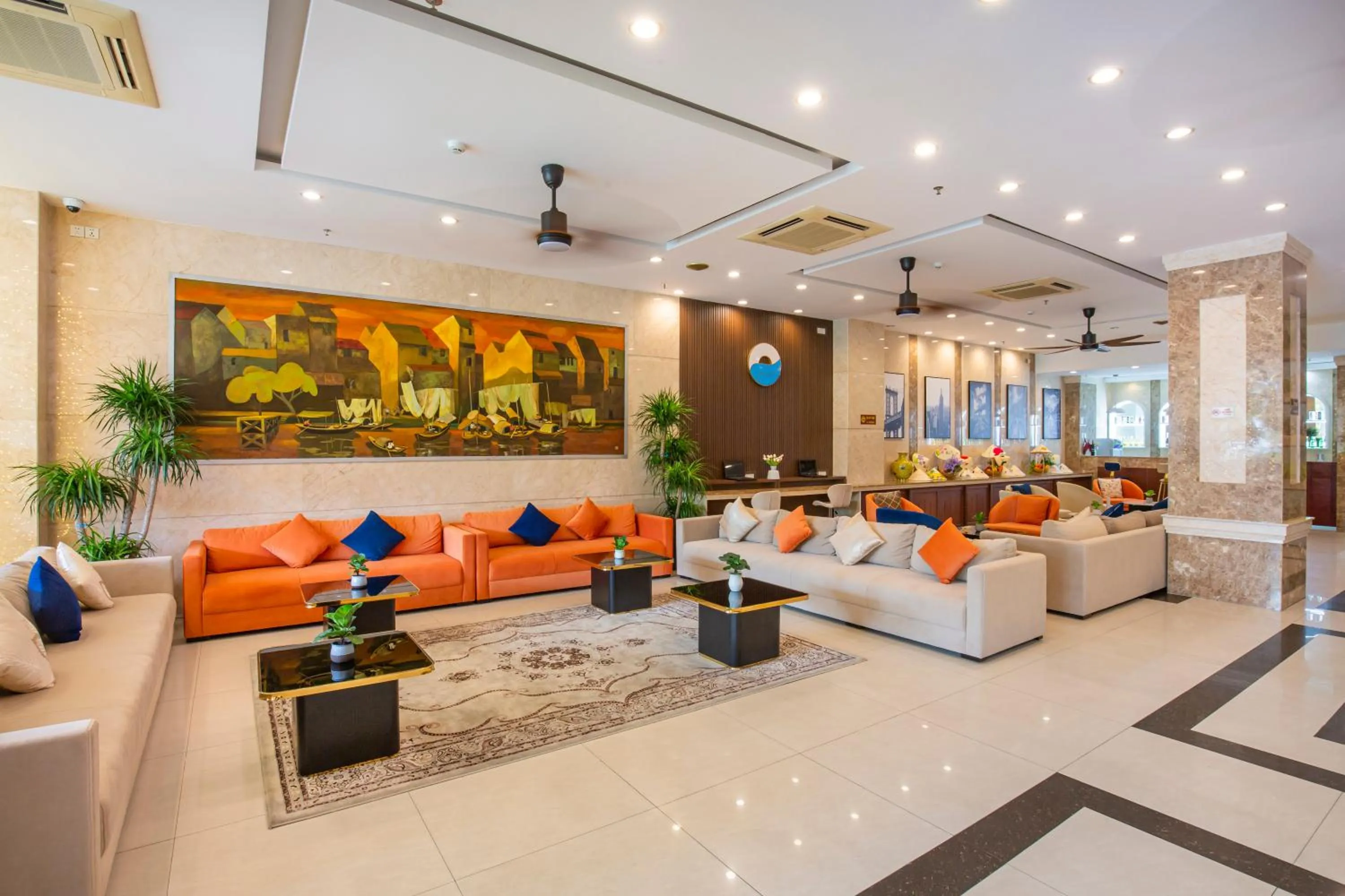 Living room in SeaFront Hotel DaNang