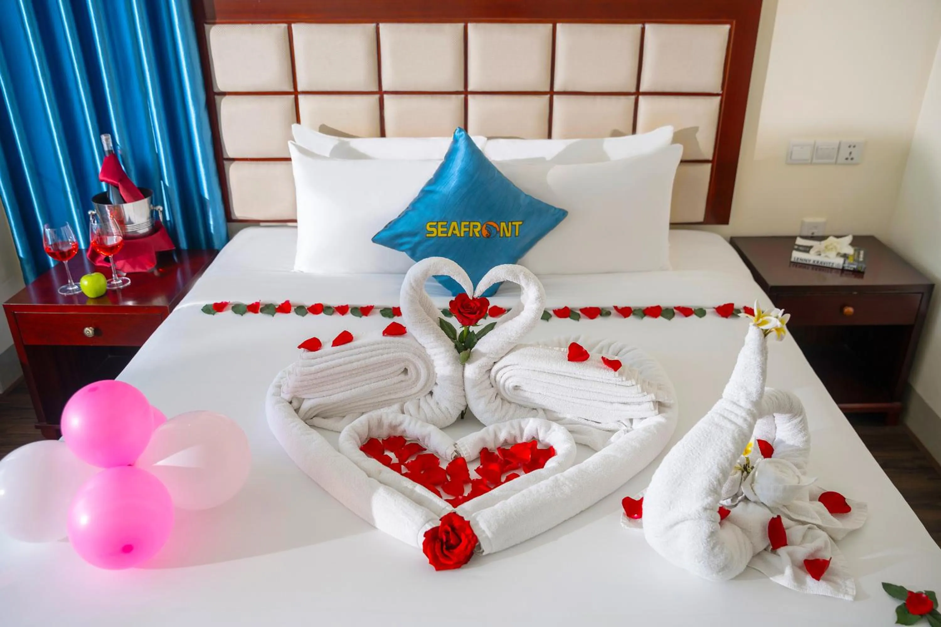 Bed in SeaFront Hotel DaNang