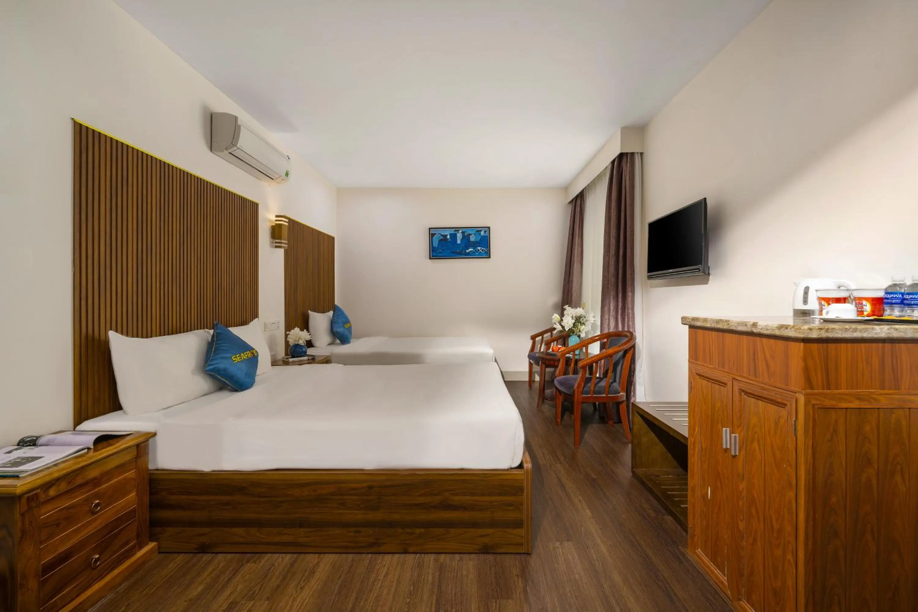 Bed in SeaFront Hotel DaNang