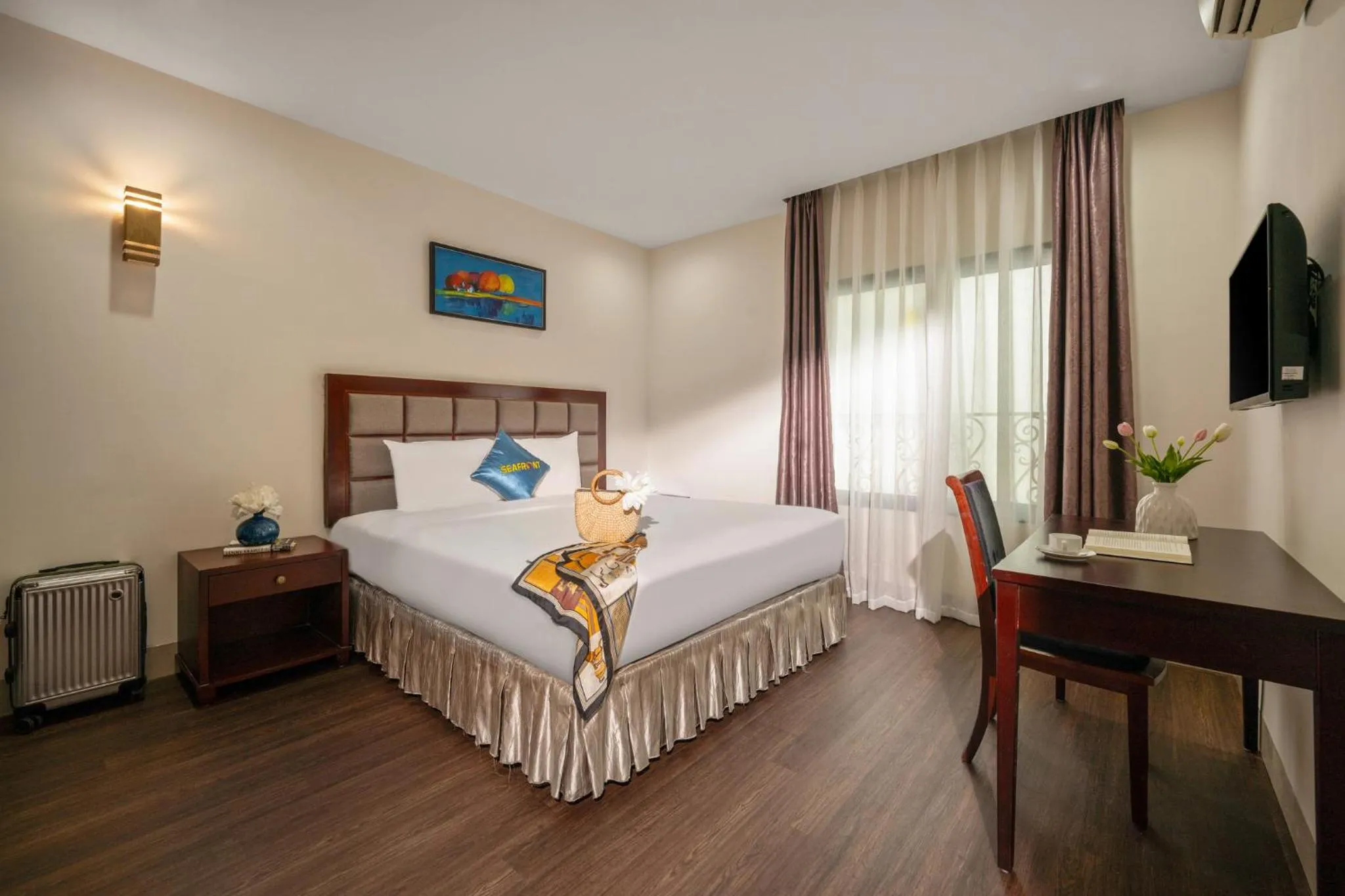 Bed in SeaFront Hotel DaNang